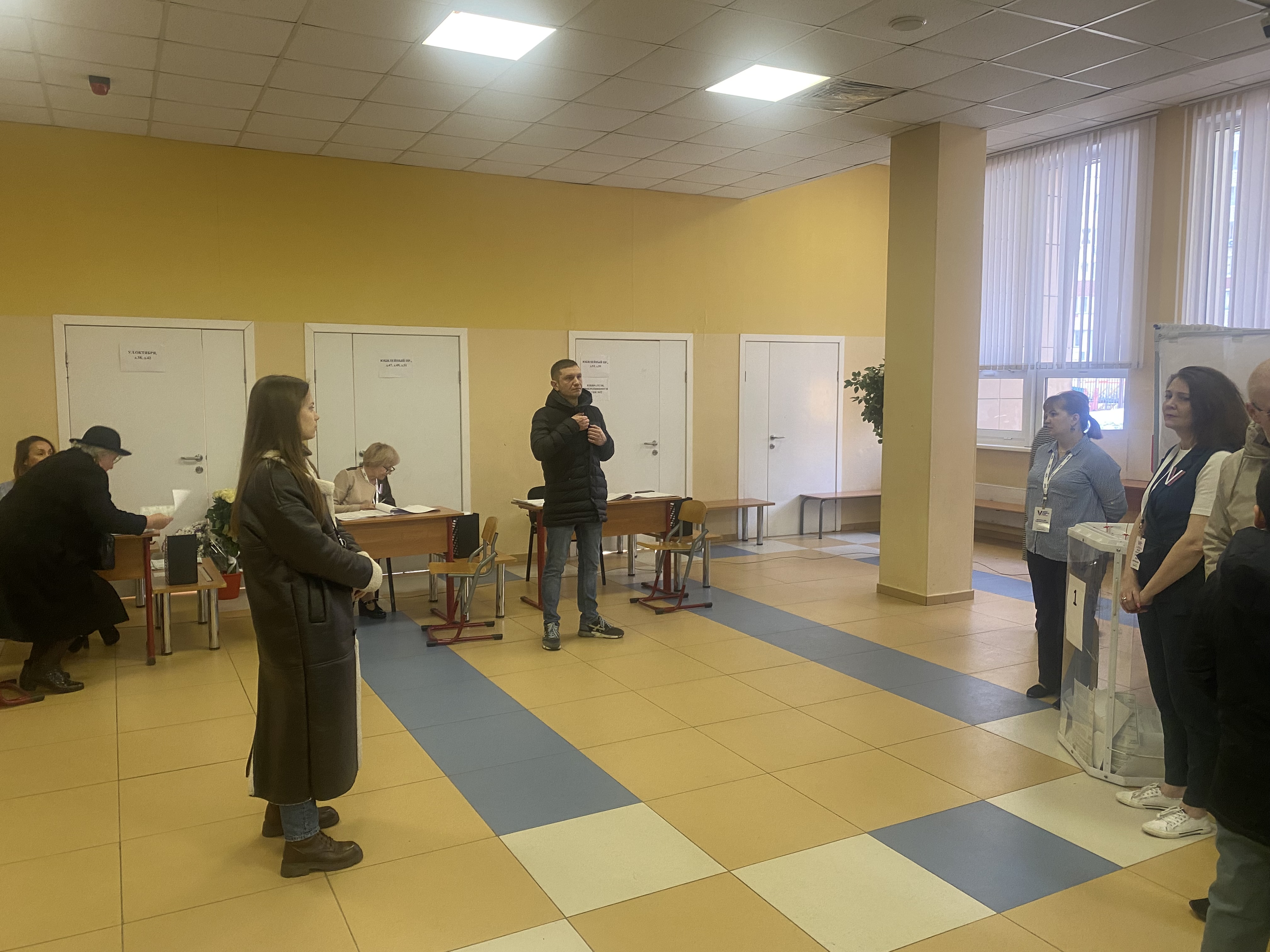Сообщение наблюдателя — УИК №3652, Московская область