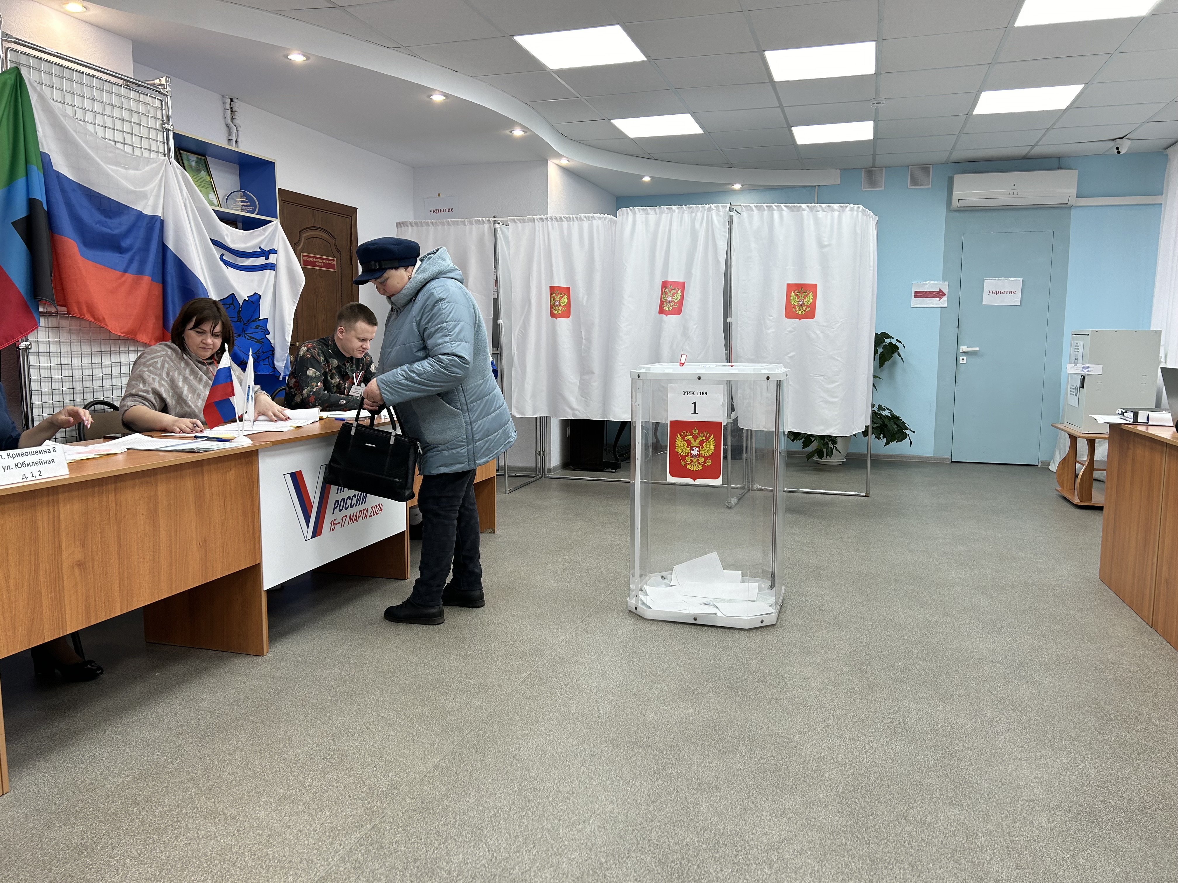 Сообщение наблюдателя — УИК №1189, Белгородская область