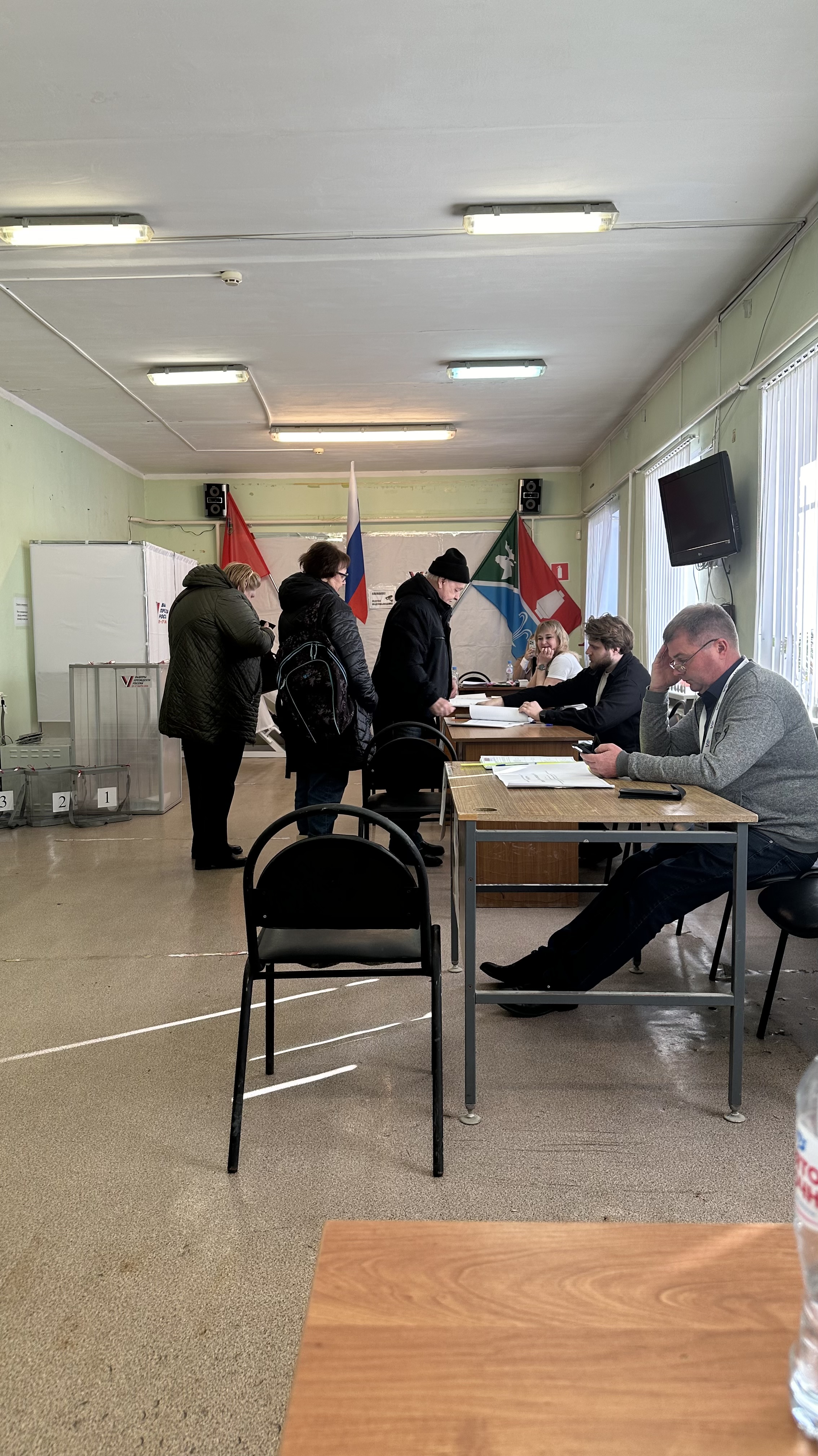 Сообщение наблюдателя — УИК №3474, Московская область