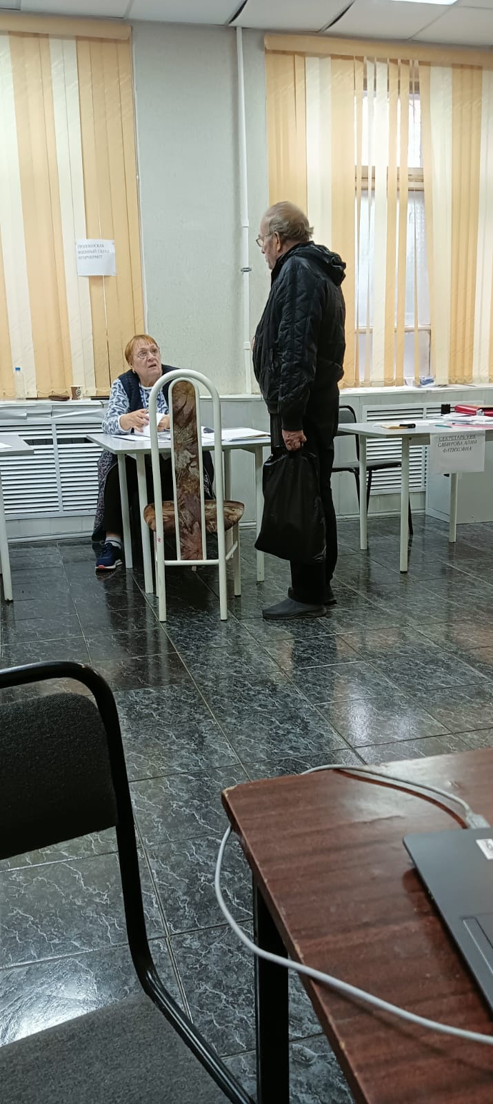 Сообщение наблюдателя — УИК №2516, Самарская область