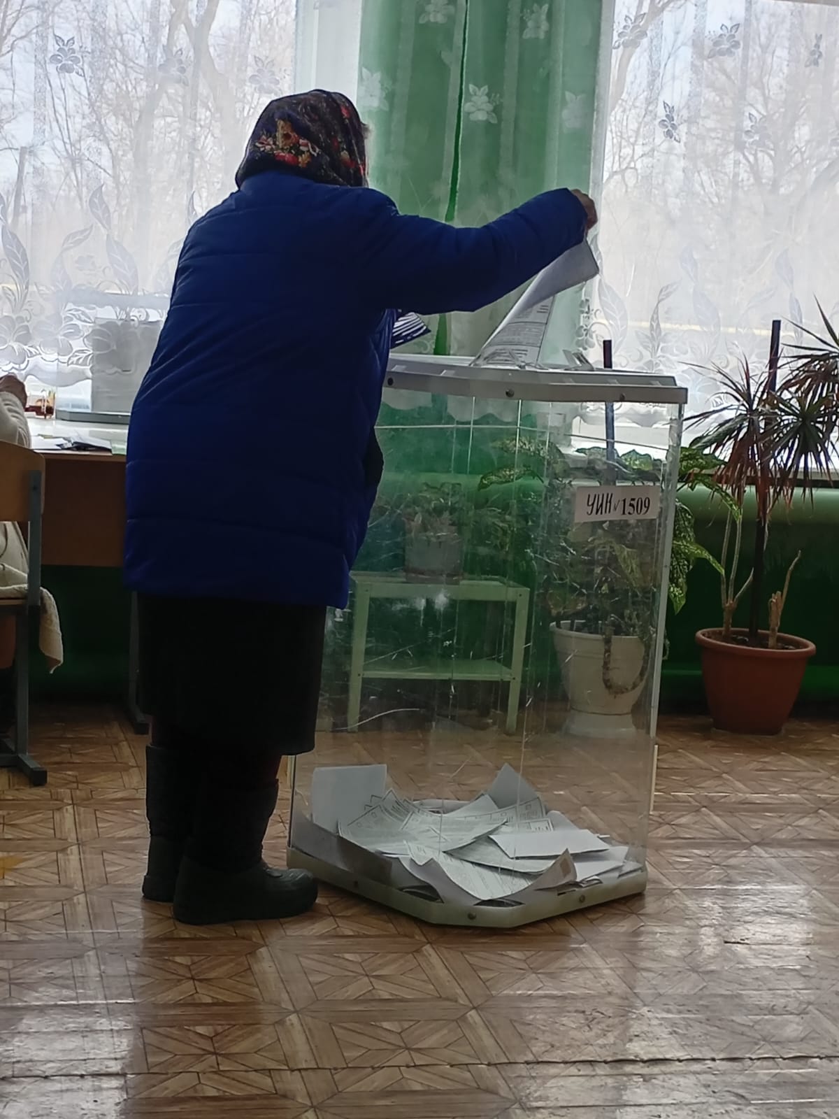 Сообщение наблюдателя — УИК №1509, Саратовская область