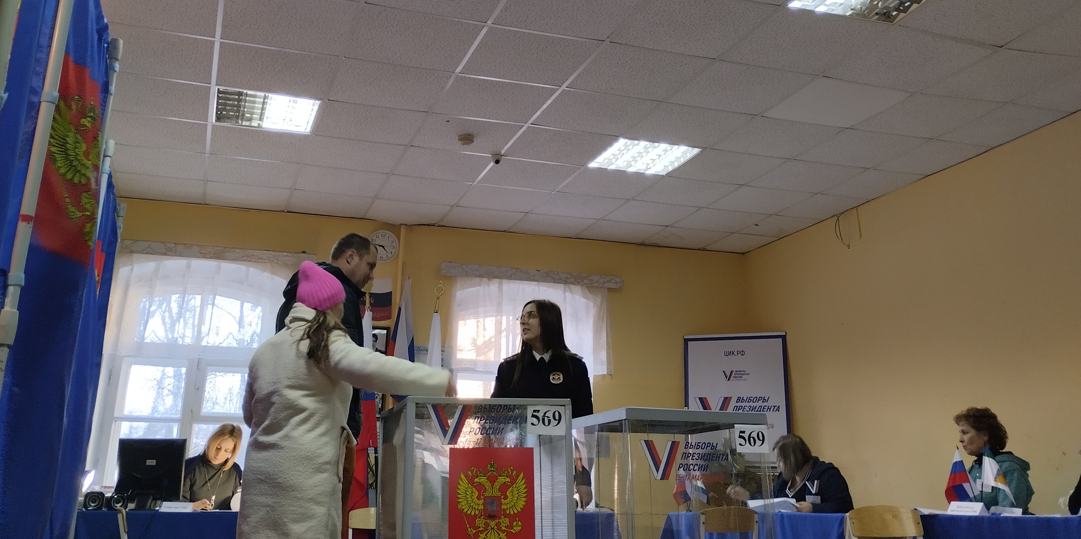 Сообщение наблюдателя — УИК №569, Кировская область