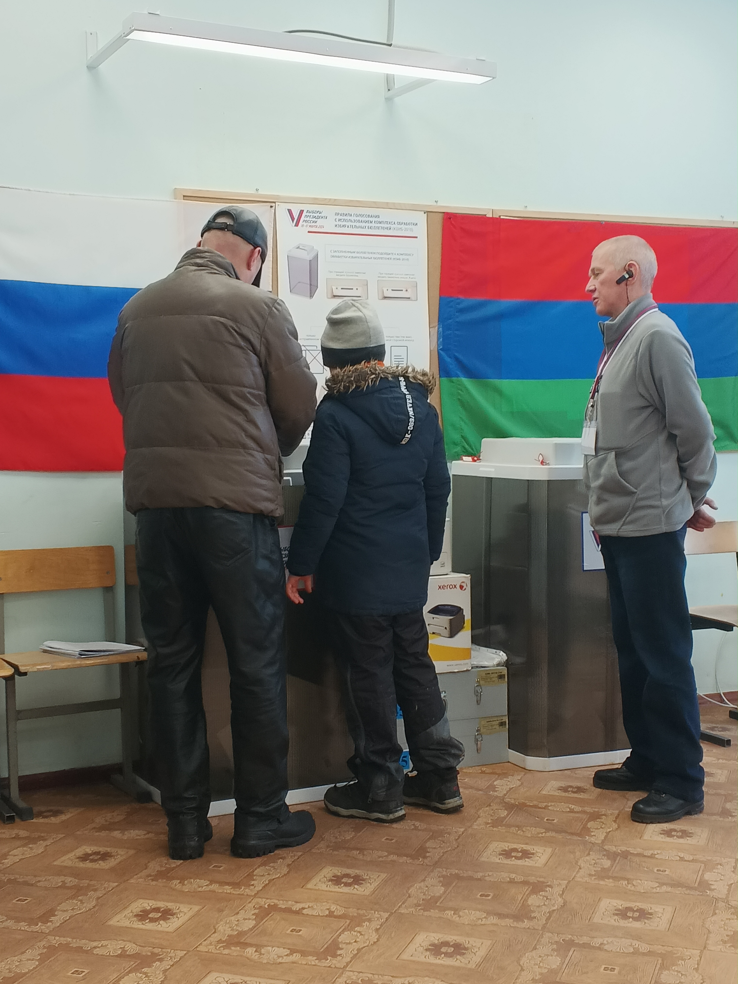Сообщение наблюдателя — УИК №105, Республика Карелия