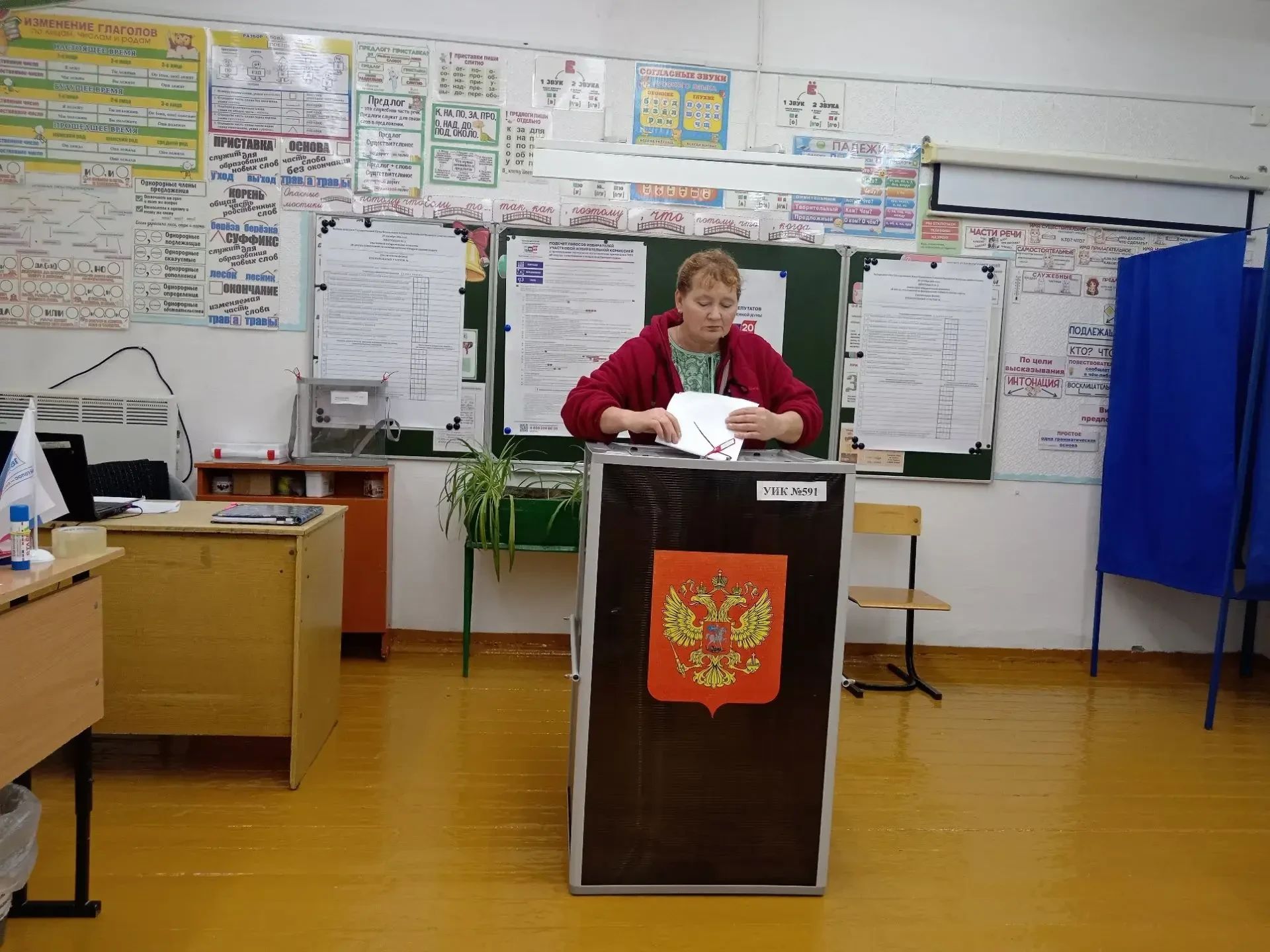 Сообщение — УИК №591, Новосибирская область