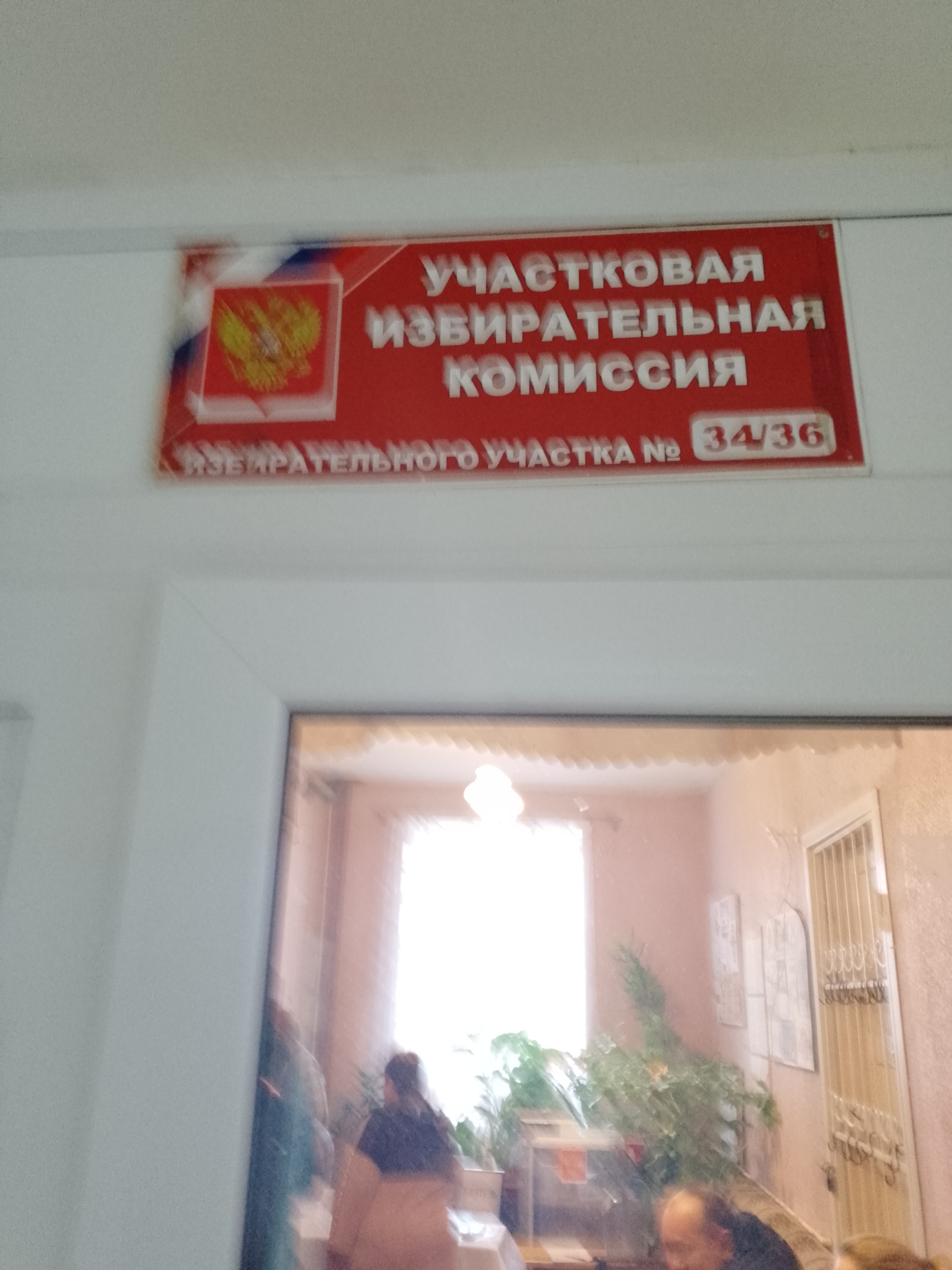 Сообщение наблюдателя — УИК №3436, Воронежская область