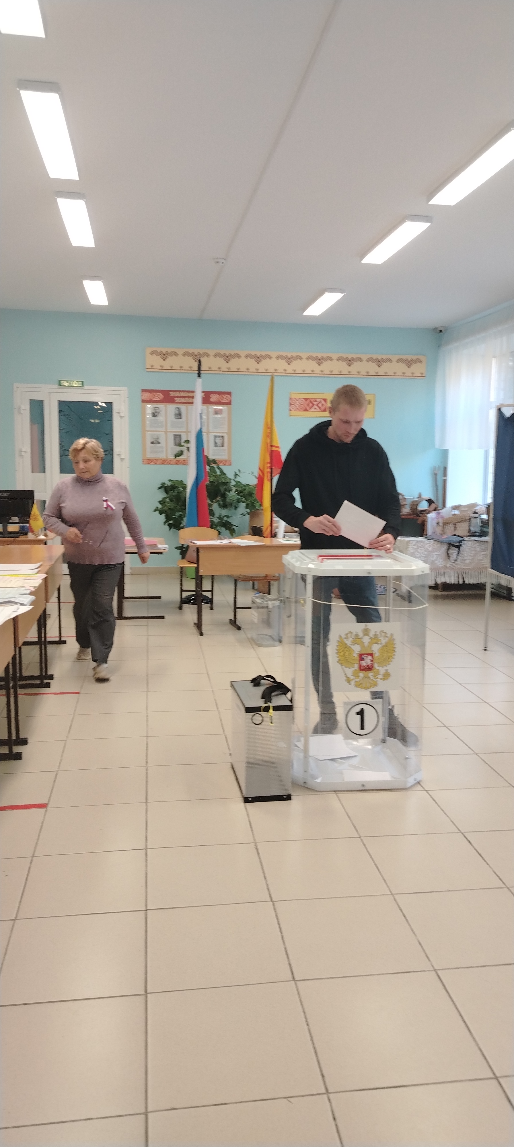 Сообщение — УИК №1601, Чувашская Республика — Чувашия
