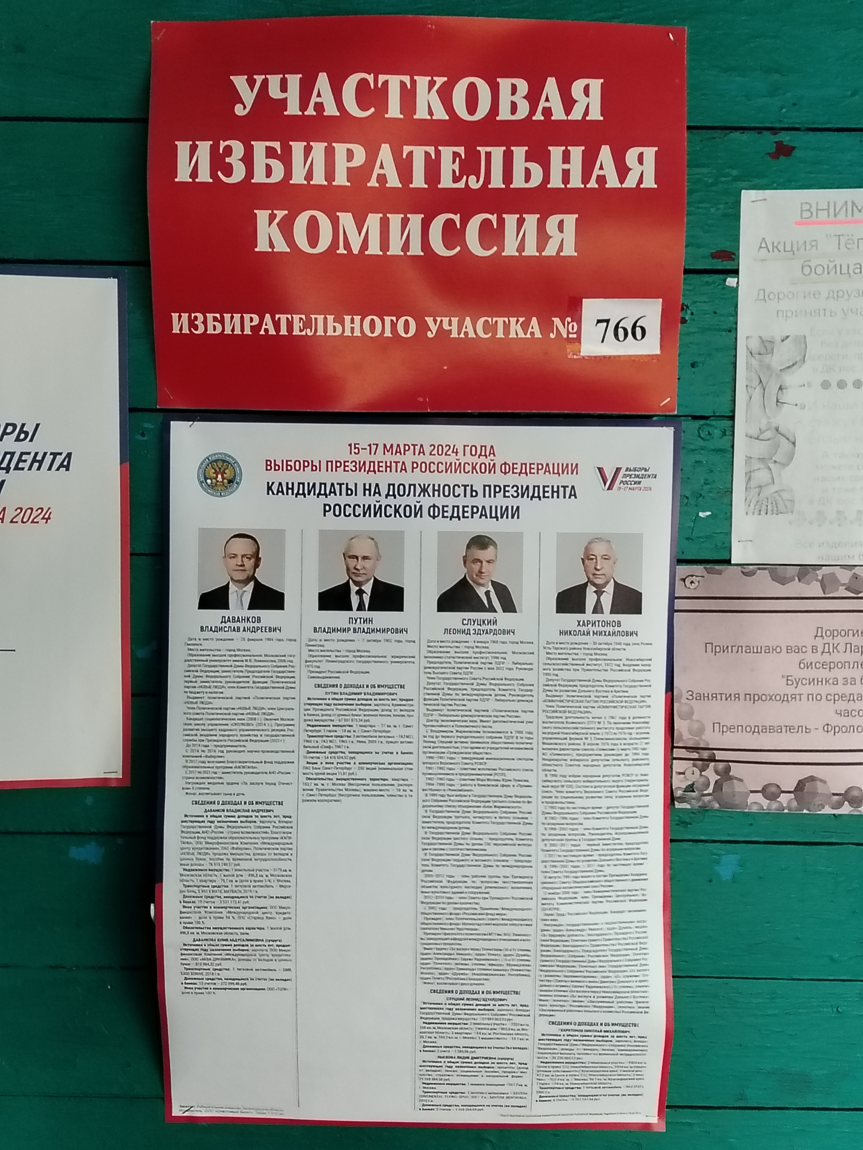 Сообщение наблюдателя — УИК №766, Ленинградская область