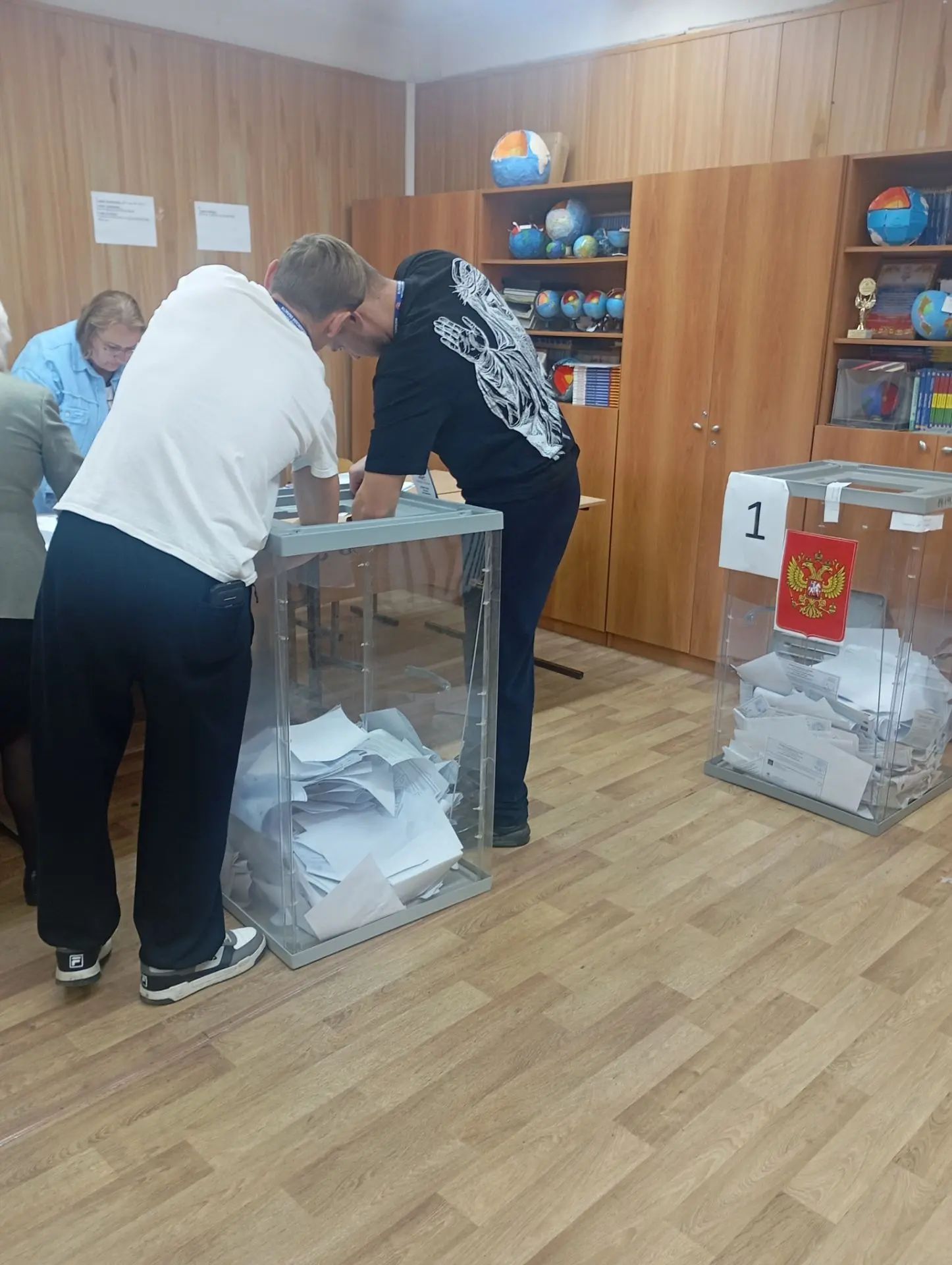 Сообщение — УИК №2296, Московская область