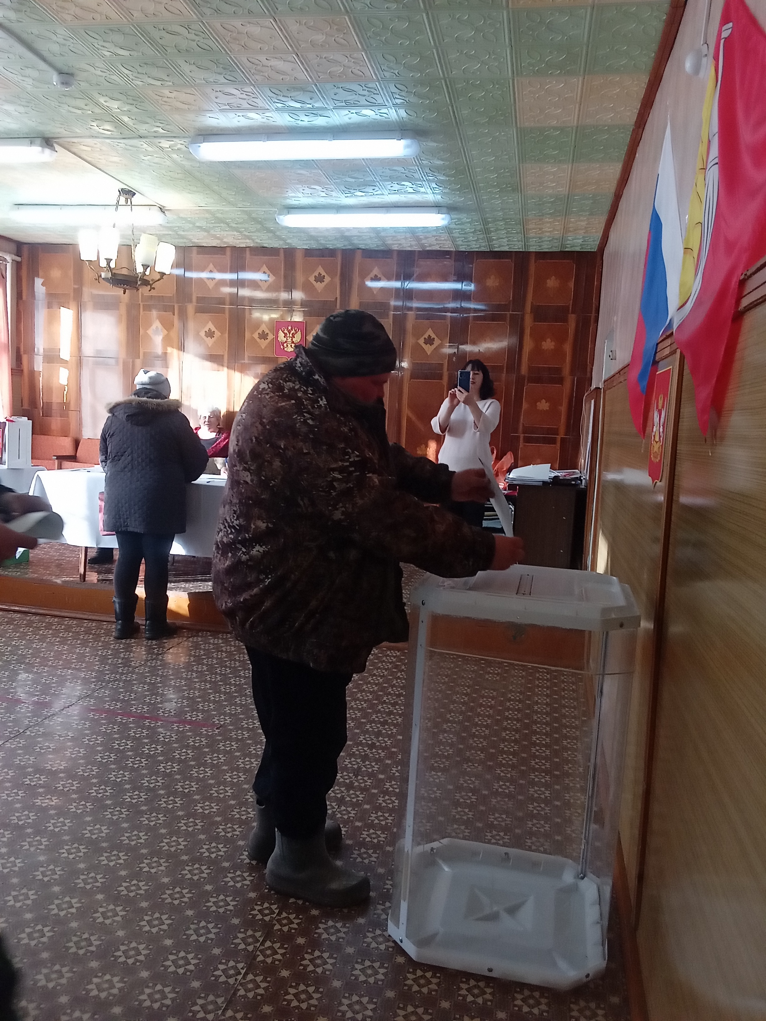 Сообщение наблюдателя — УИК №3626, Воронежская область