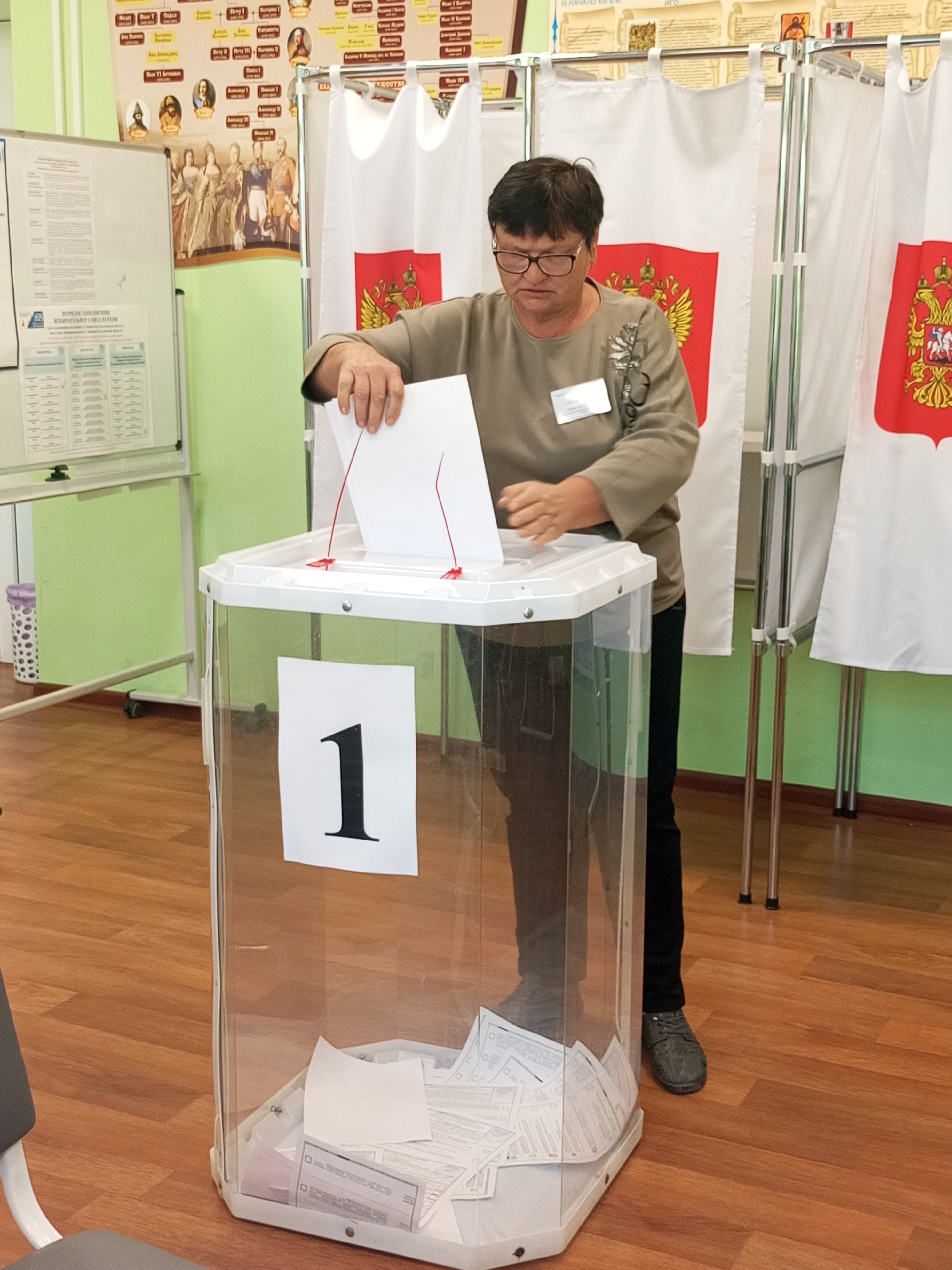 Сообщение наблюдателя — УИК №1412, Калужская область