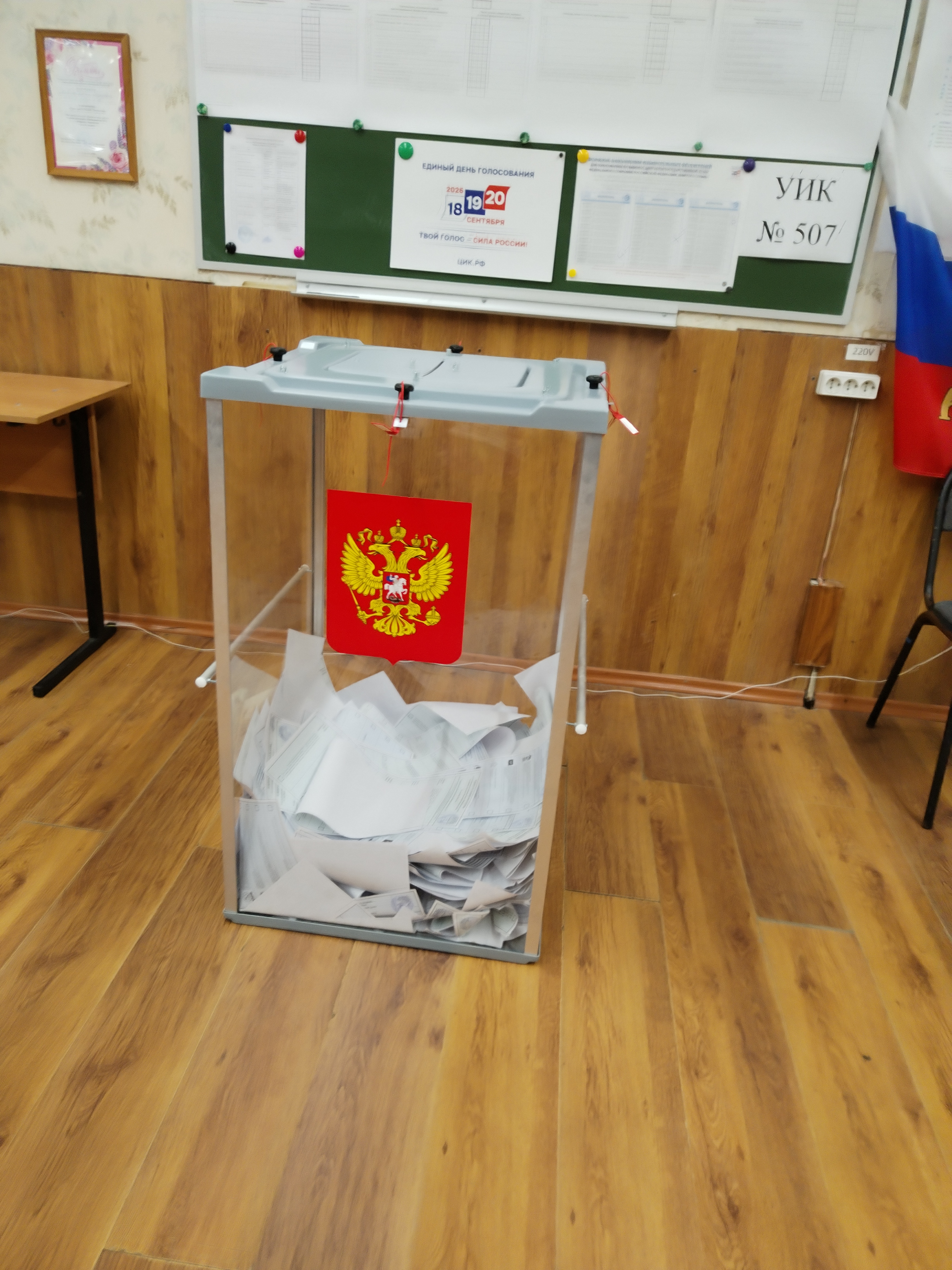 Сообщение — УИК №507, Московская область