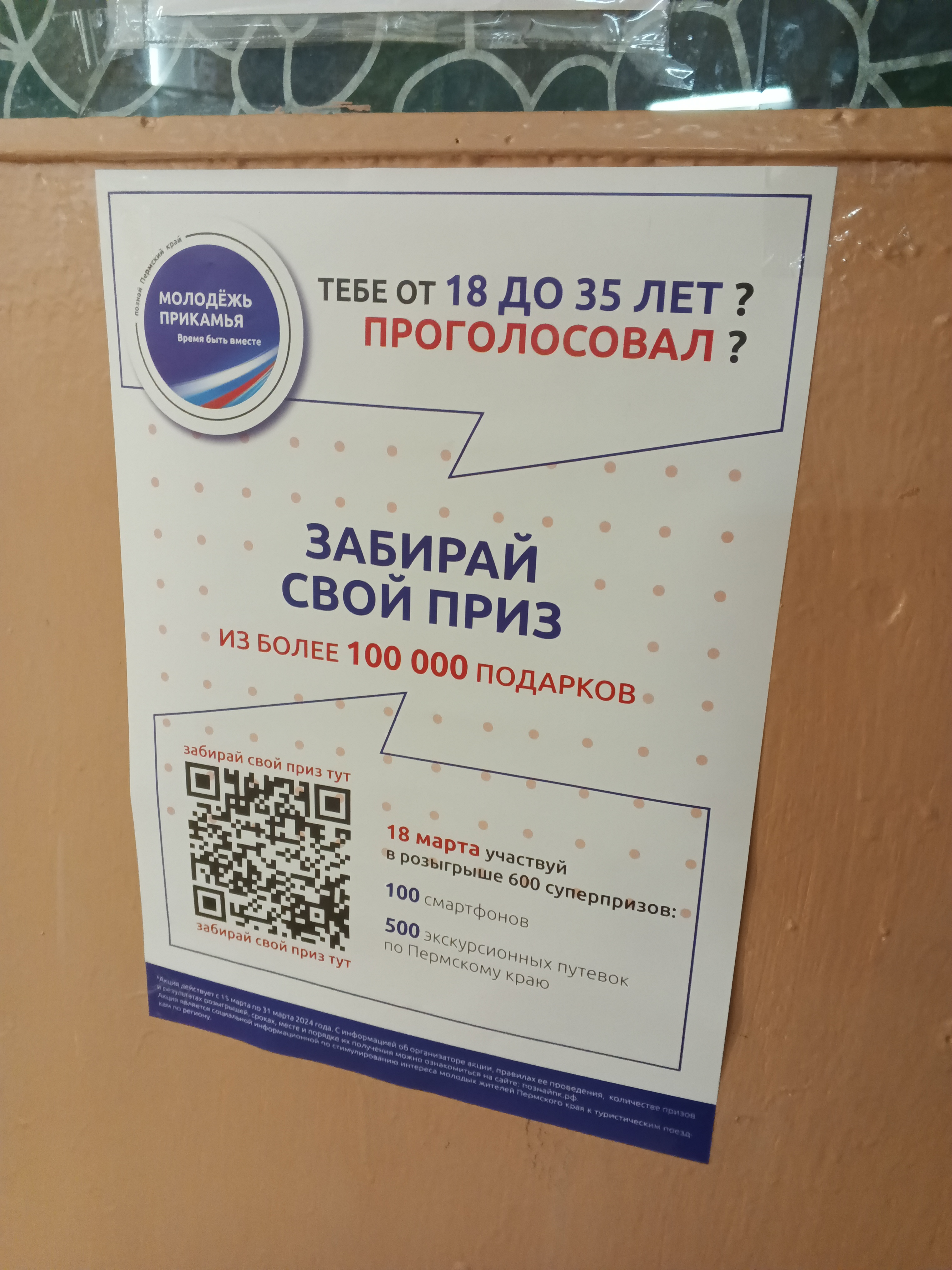 Сообщение наблюдателя — УИК №4402, Пермский край