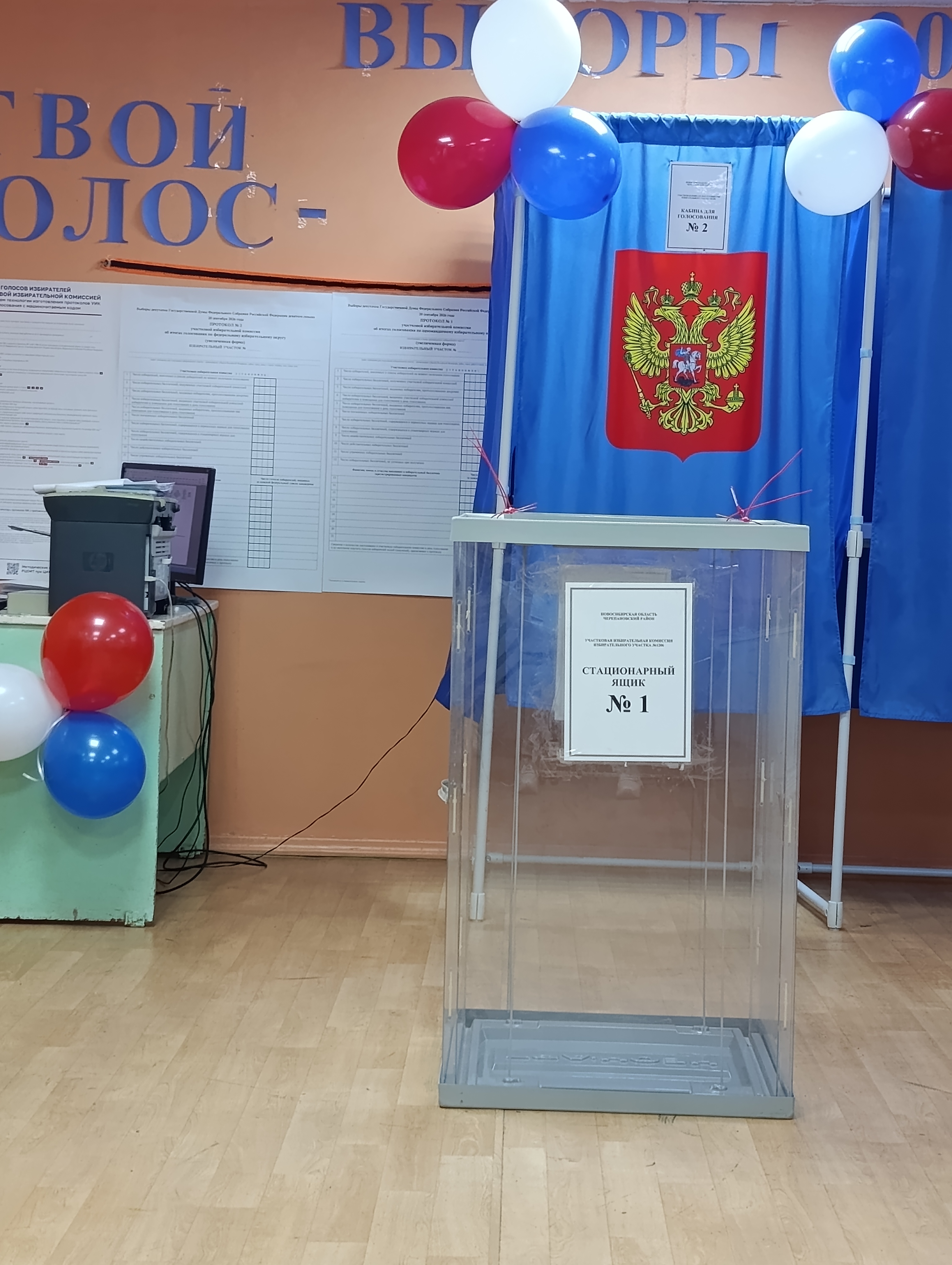 Сообщение — УИК №1206, Новосибирская область