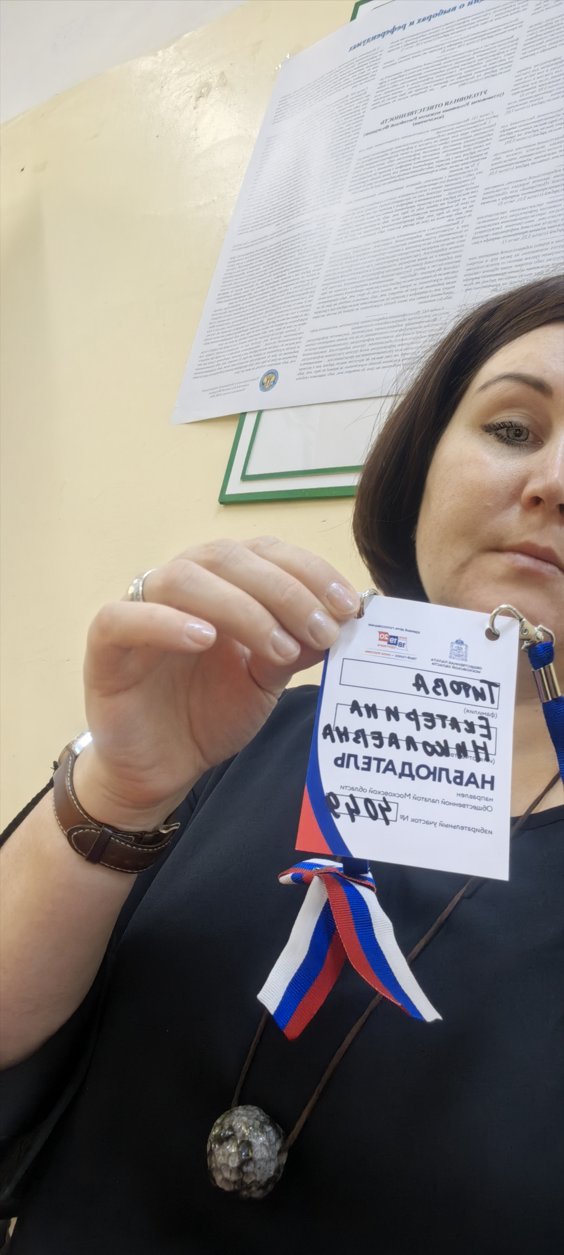 Сообщение — УИК №4049, Московская область