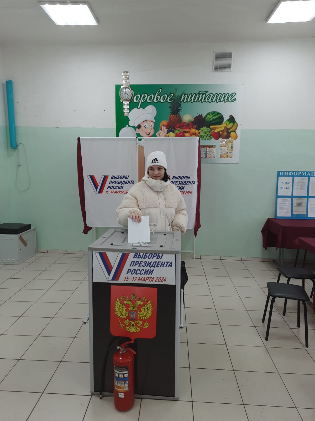Сообщение наблюдателя — УИК №566, Владимирская область