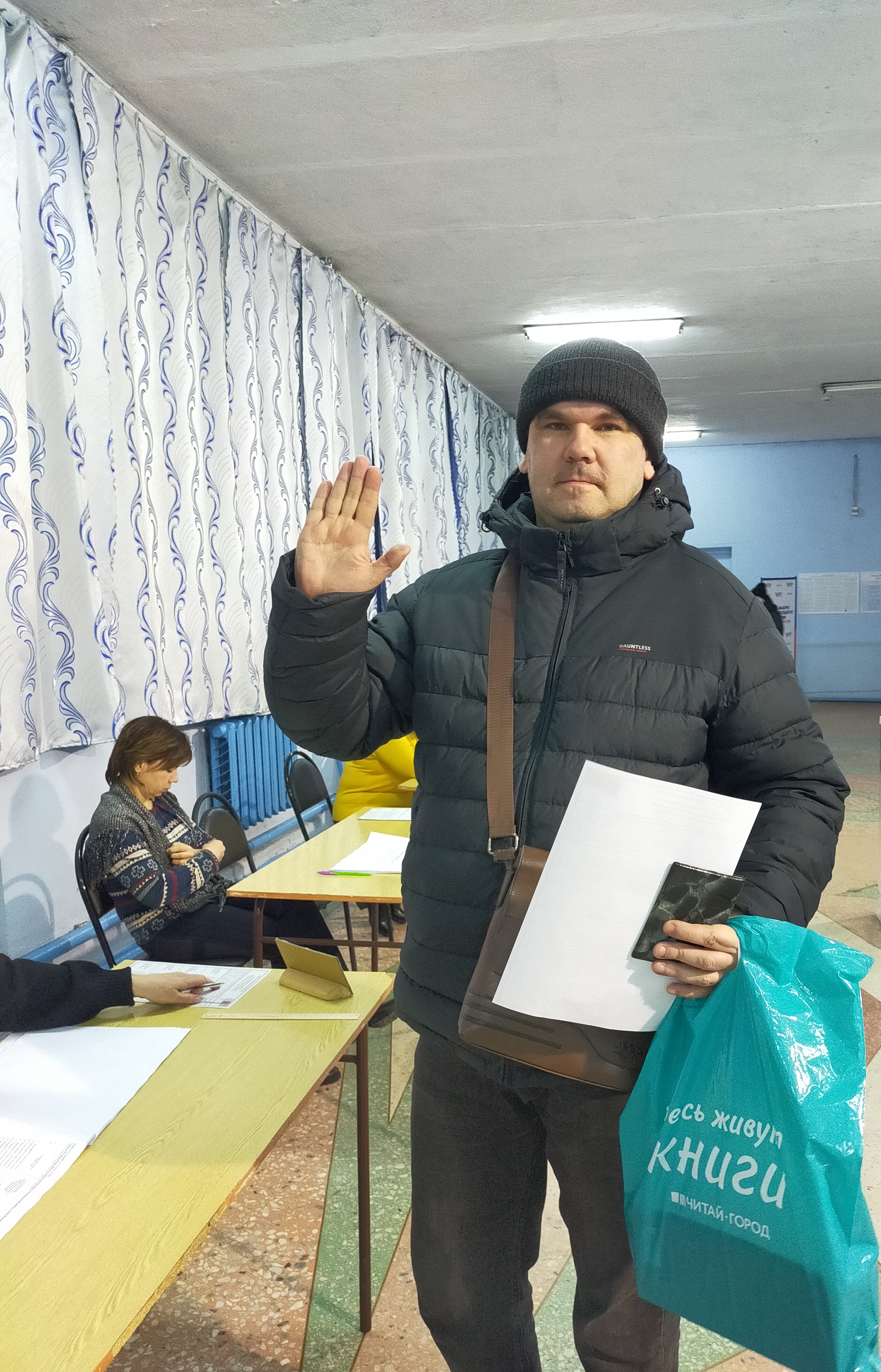 Сообщение наблюдателя — УИК №596, Саратовская область