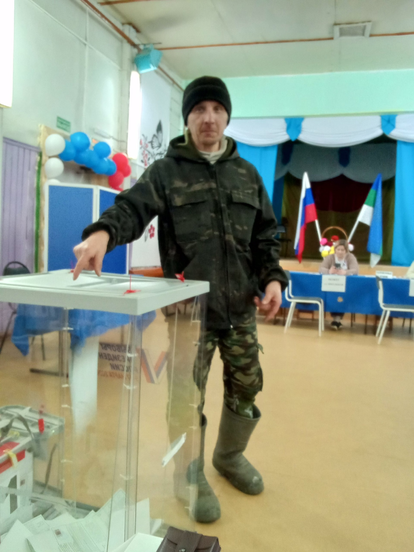 Сообщение наблюдателя — УИК №587, Республика Коми