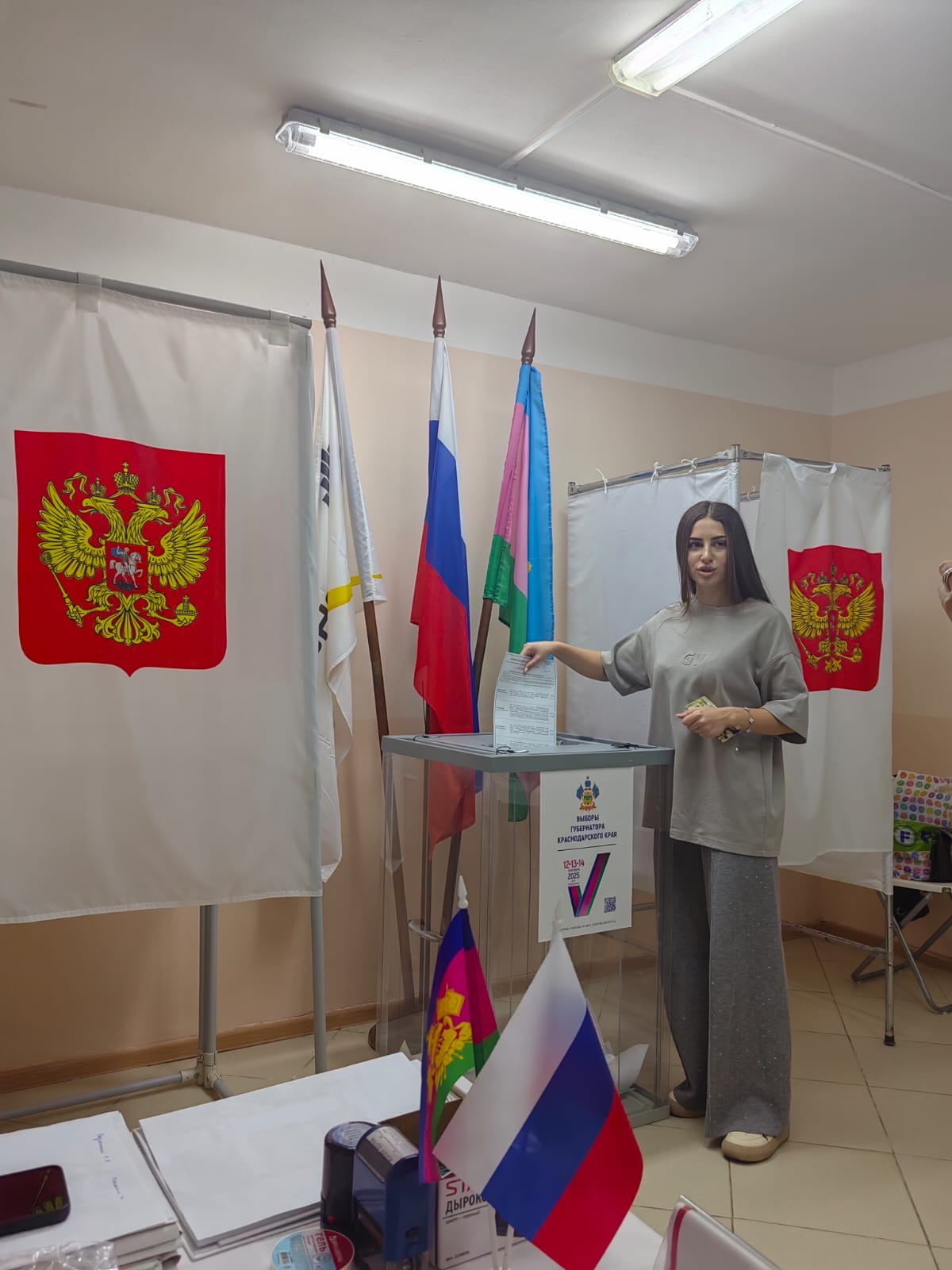 Сообщение наблюдателя — УИК №5416, Краснодарский край
