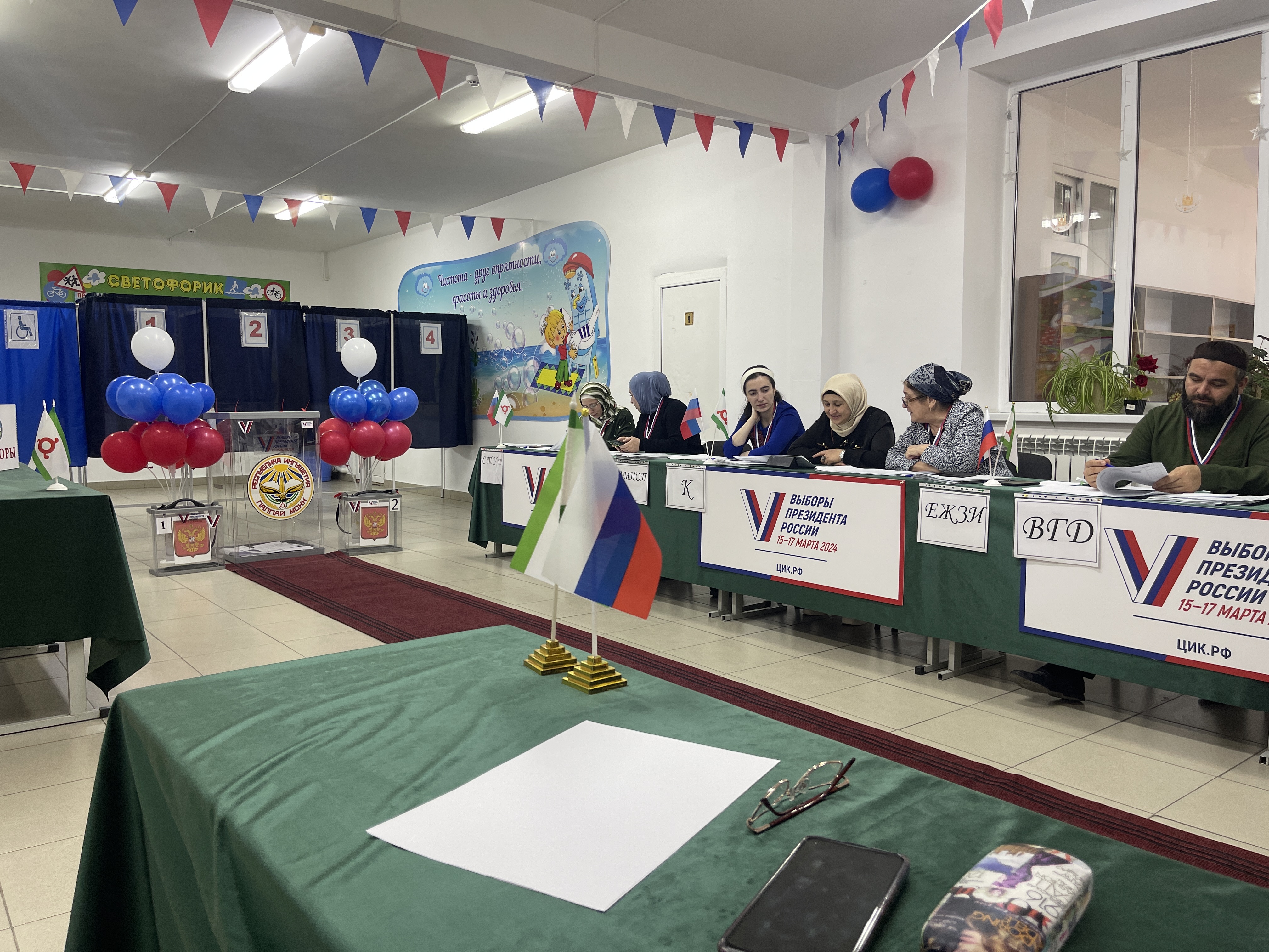 Сообщение наблюдателя — УИК №720, Республика Ингушетия