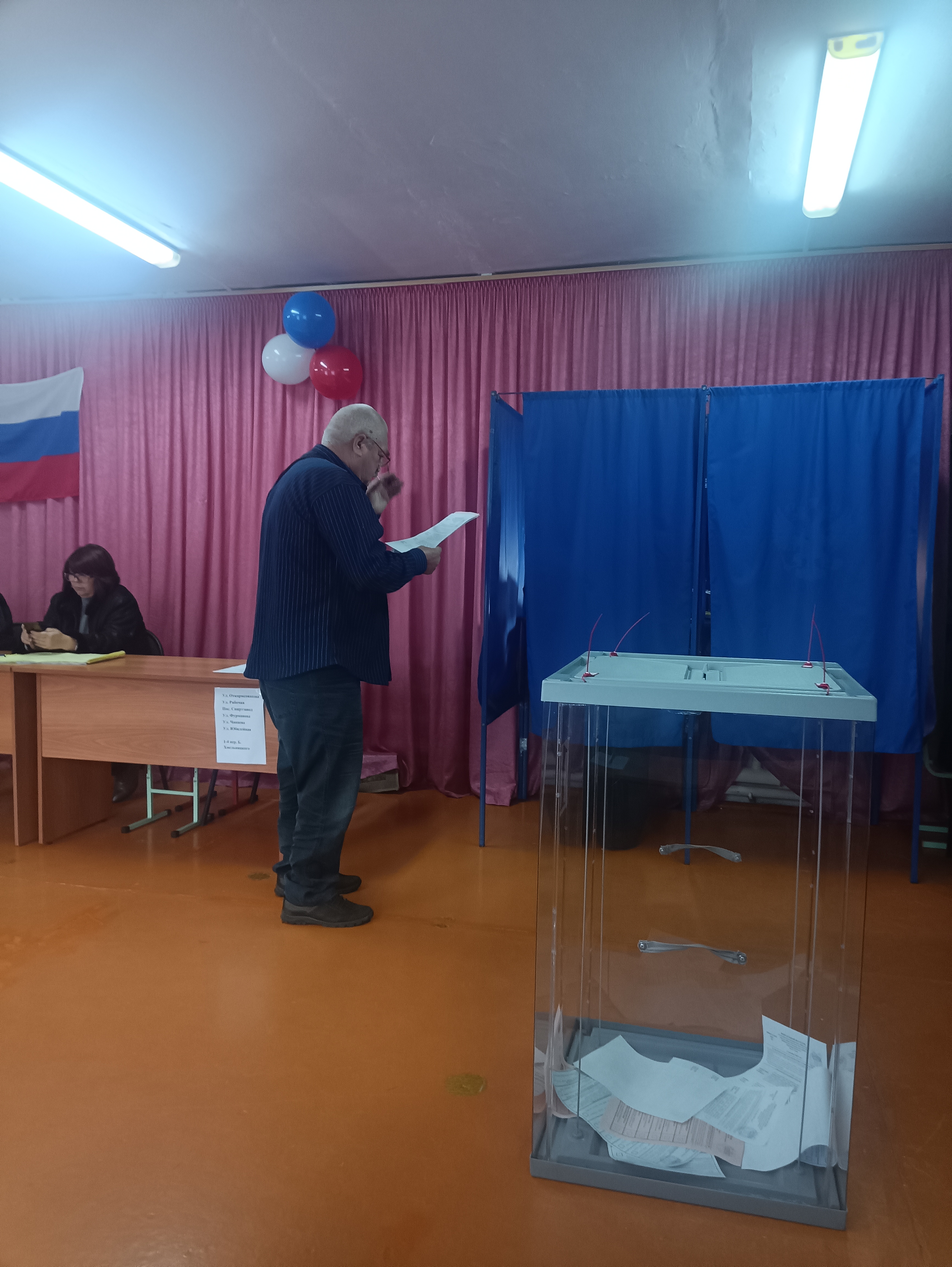 Сообщение наблюдателя — УИК №597, Новосибирская область