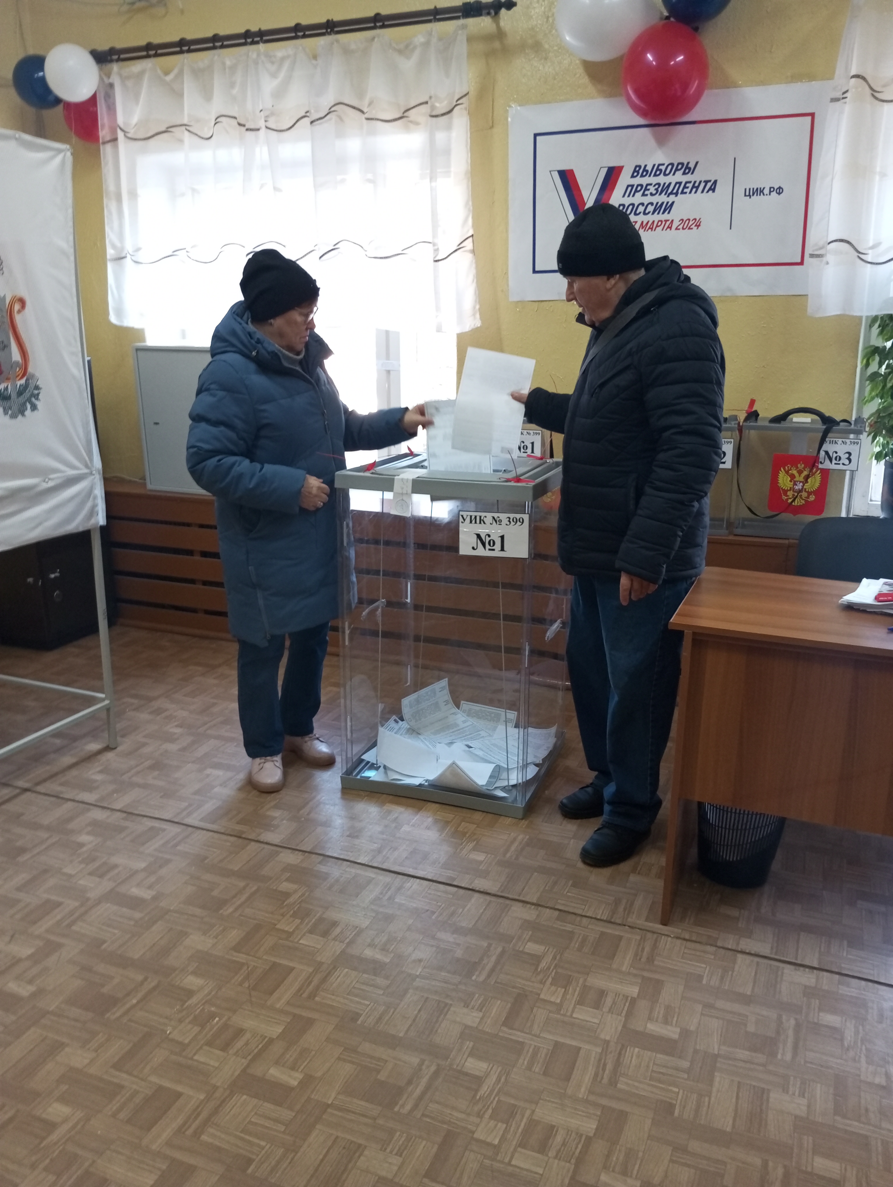 Сообщение наблюдателя — УИК №399, Смоленская область