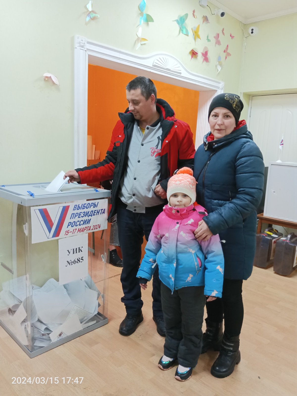 Сообщение наблюдателя — УИК №685, Владимирская область