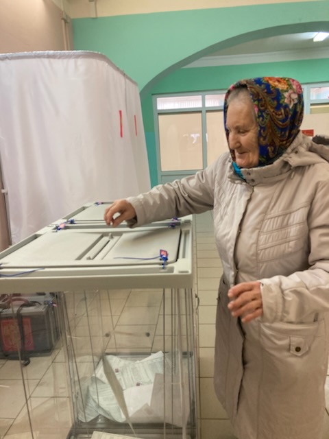 Сообщение наблюдателя — УИК №303, Новгородская область