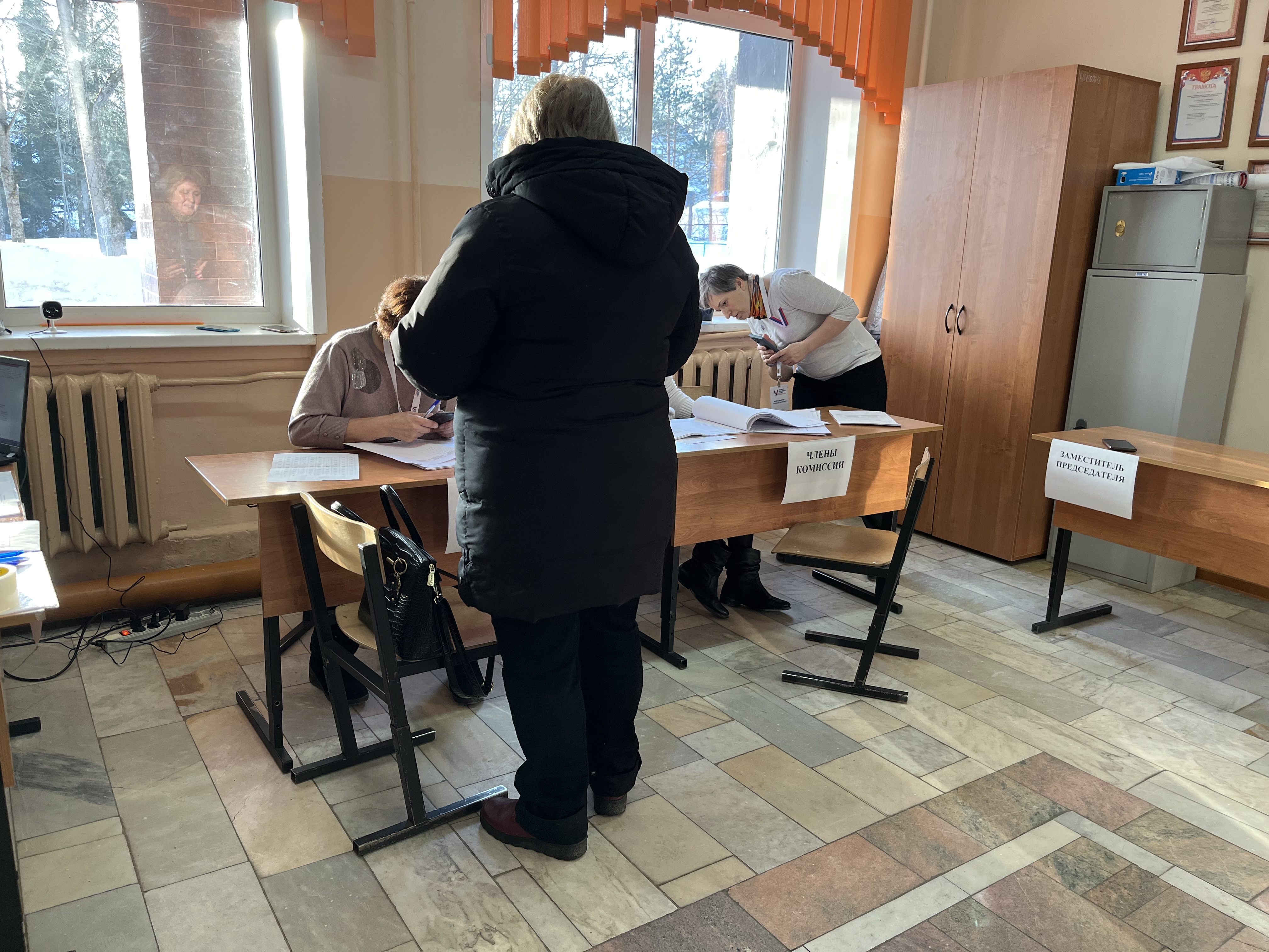 Сообщение наблюдателя — УИК №1607, Московская область