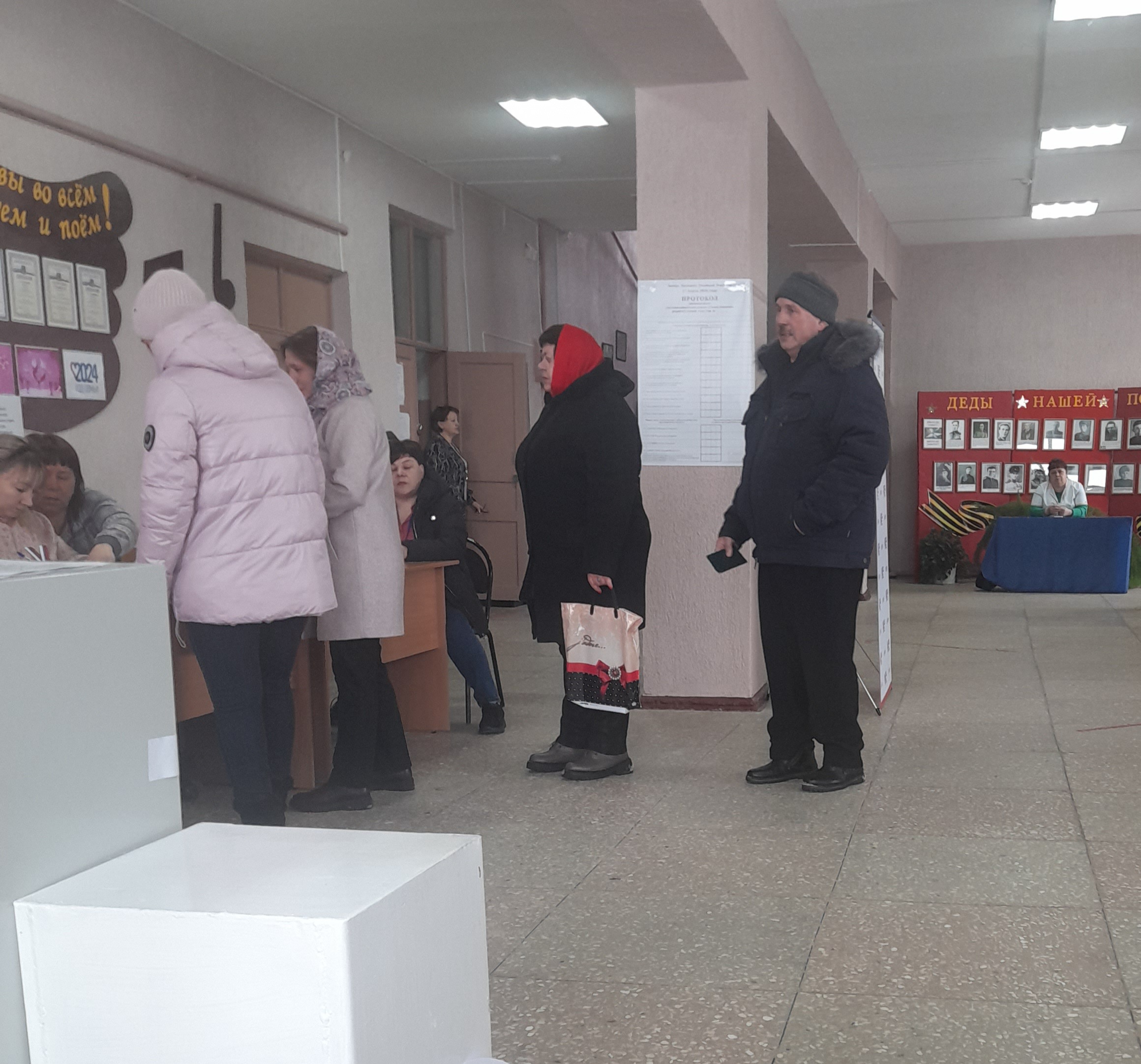 Сообщение наблюдателя — УИК №487, Саратовская область