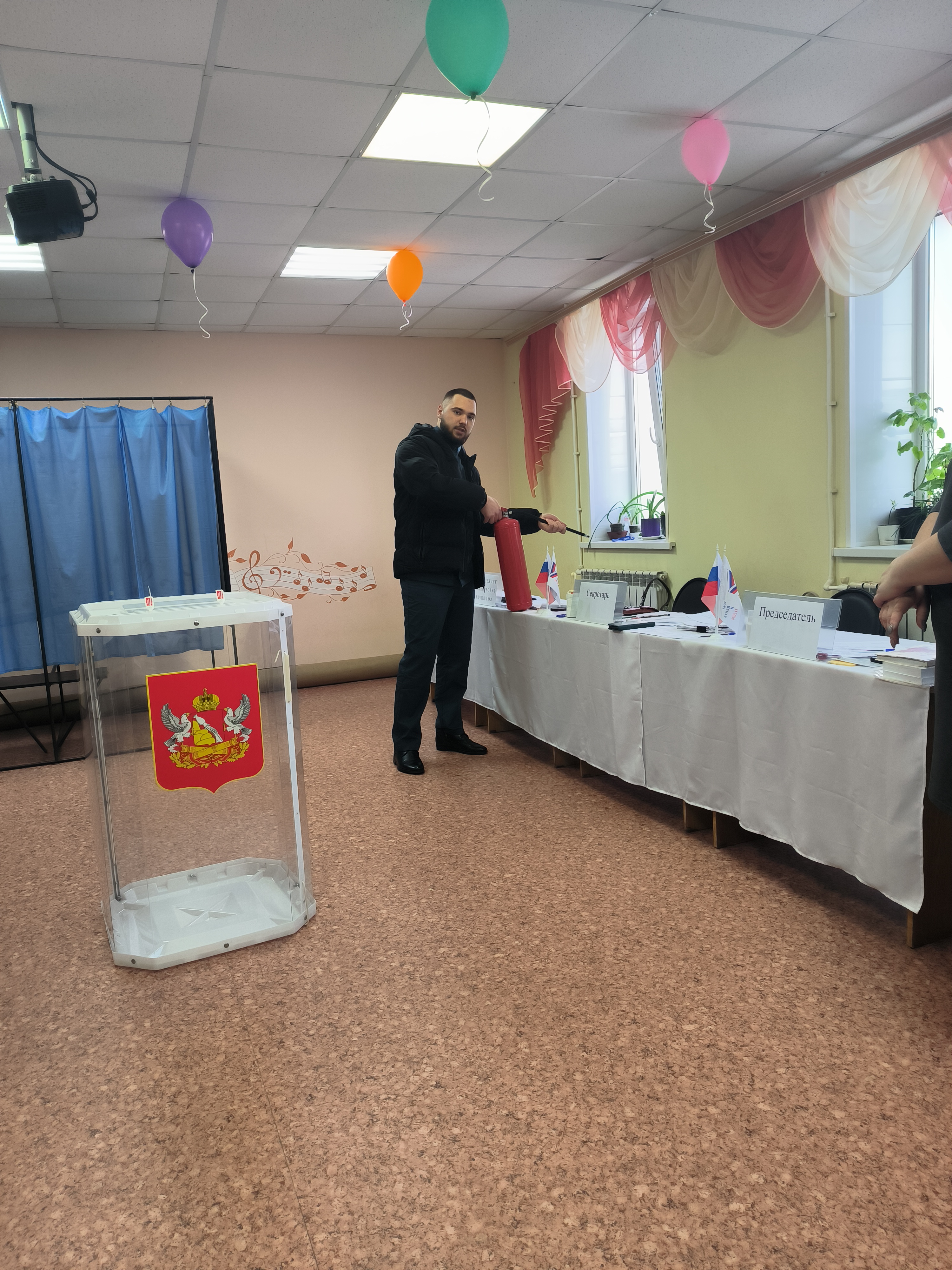 Сообщение наблюдателя — УИК №3205, Воронежская область