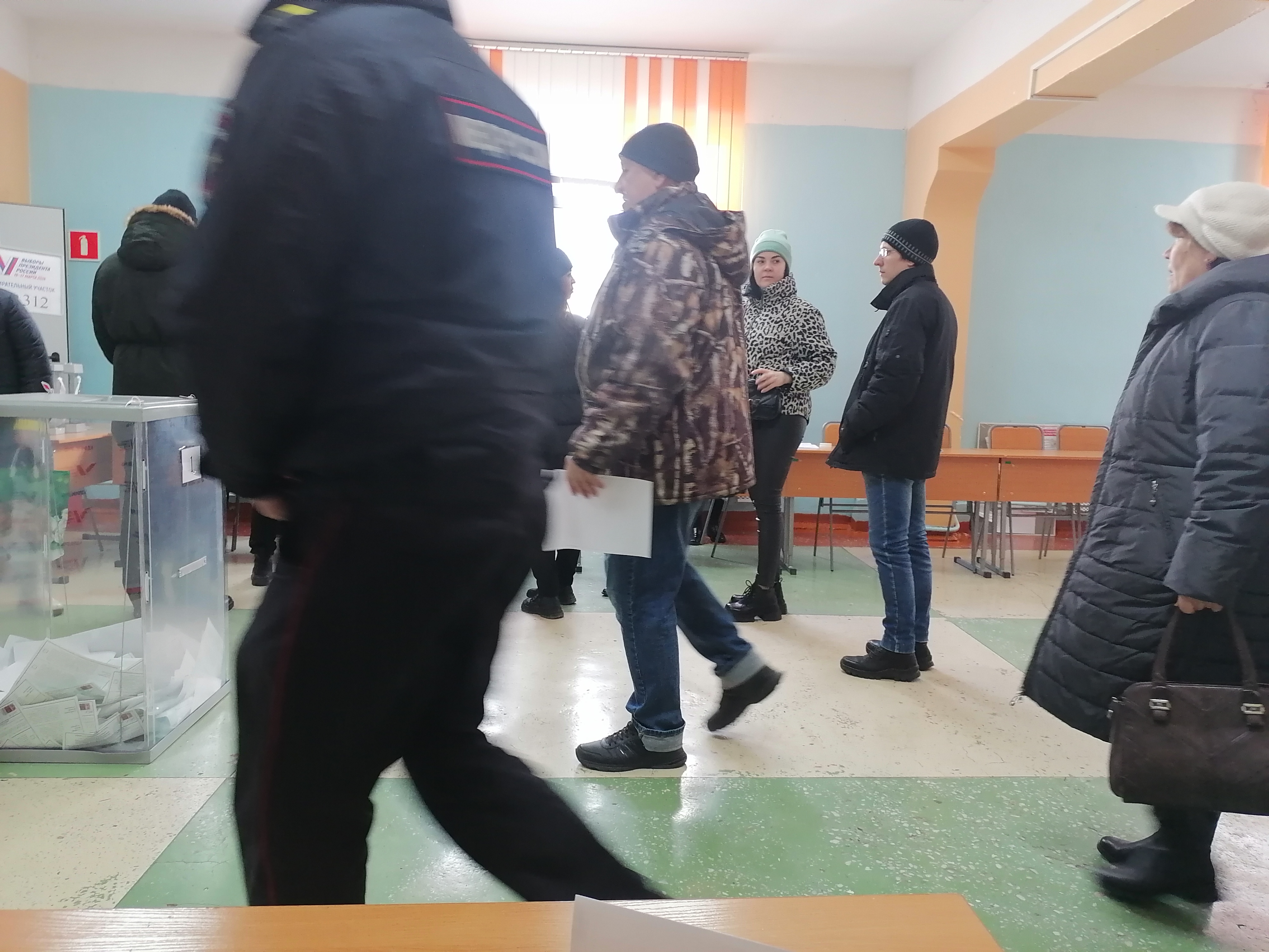 Сообщение наблюдателя — УИК №312, Хабаровский край