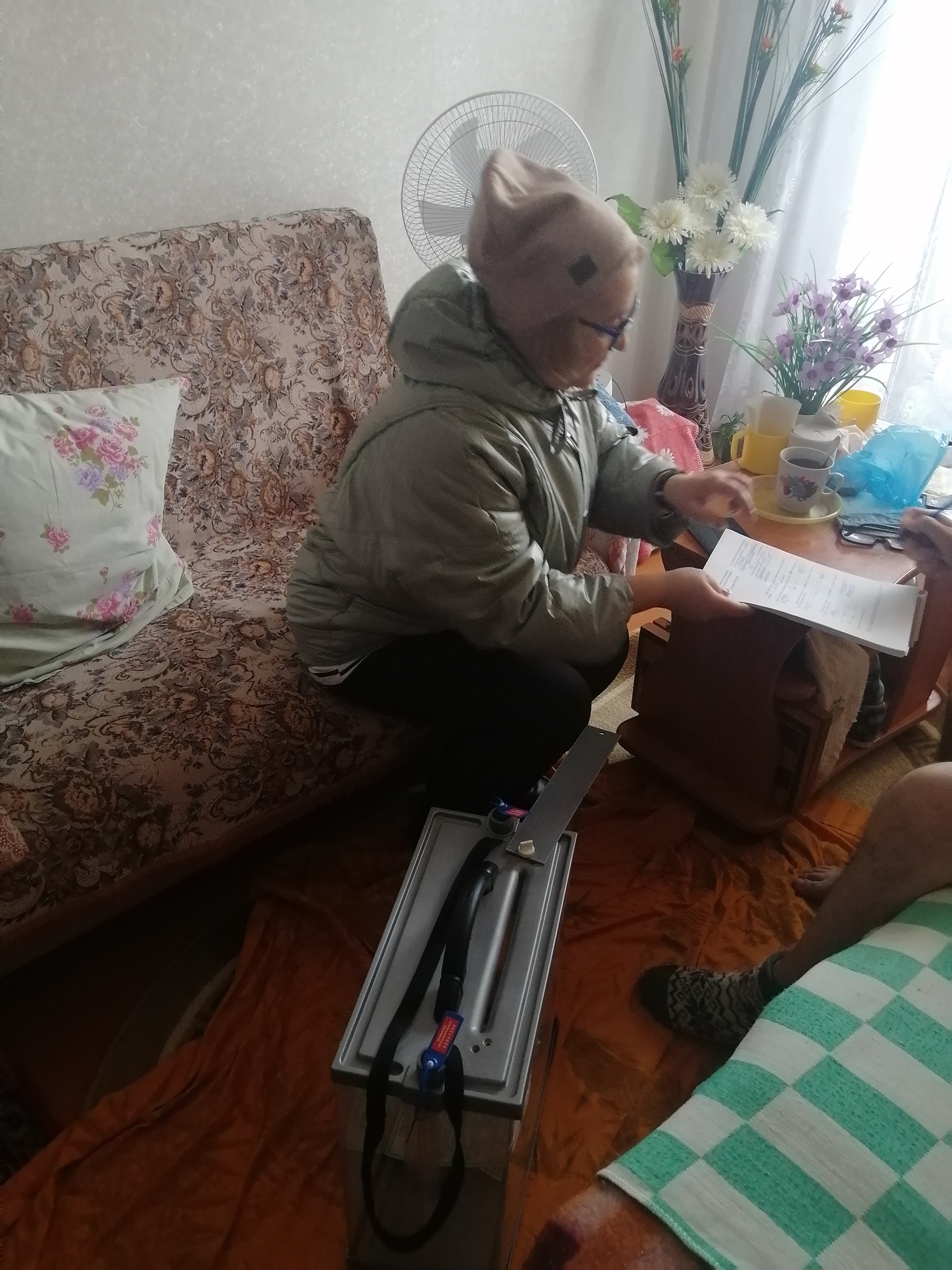 Сообщение наблюдателя — УИК №2122, Красноярский край