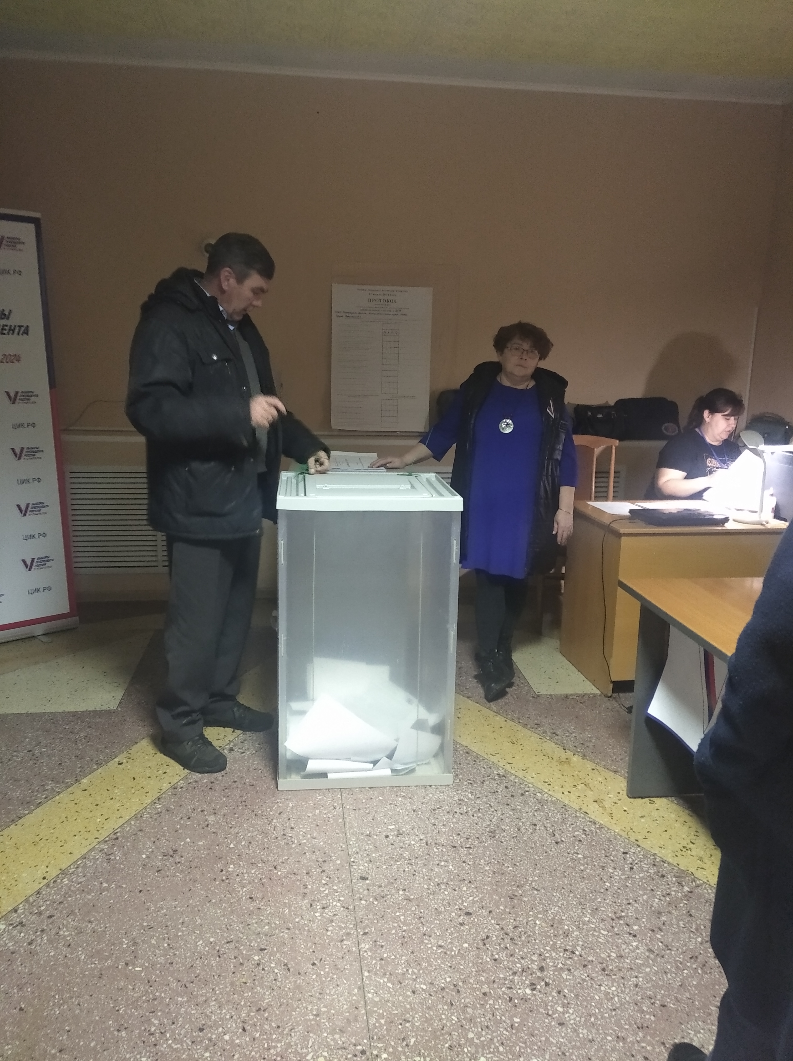 Сообщение наблюдателя — УИК №2518, Волгоградская область
