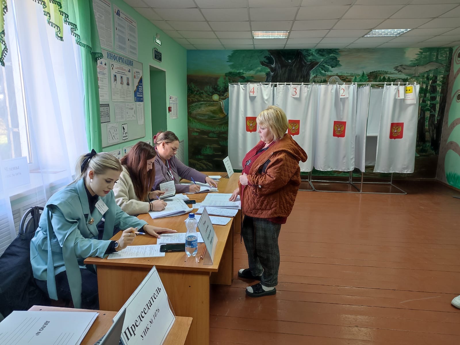 Сообщение наблюдателя — УИК №1076, Белгородская область