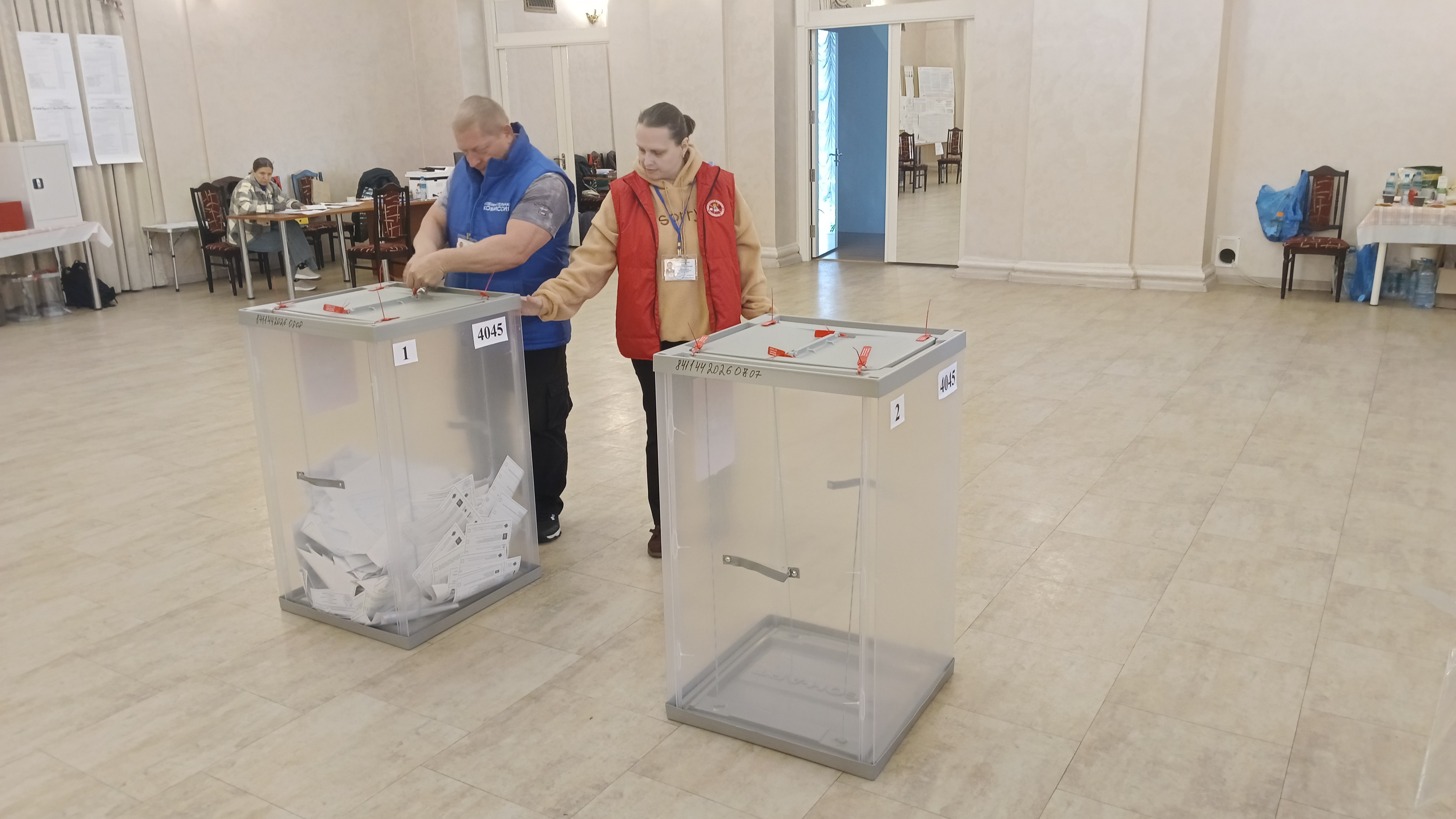 Сообщение — УИК №4045, Московская область