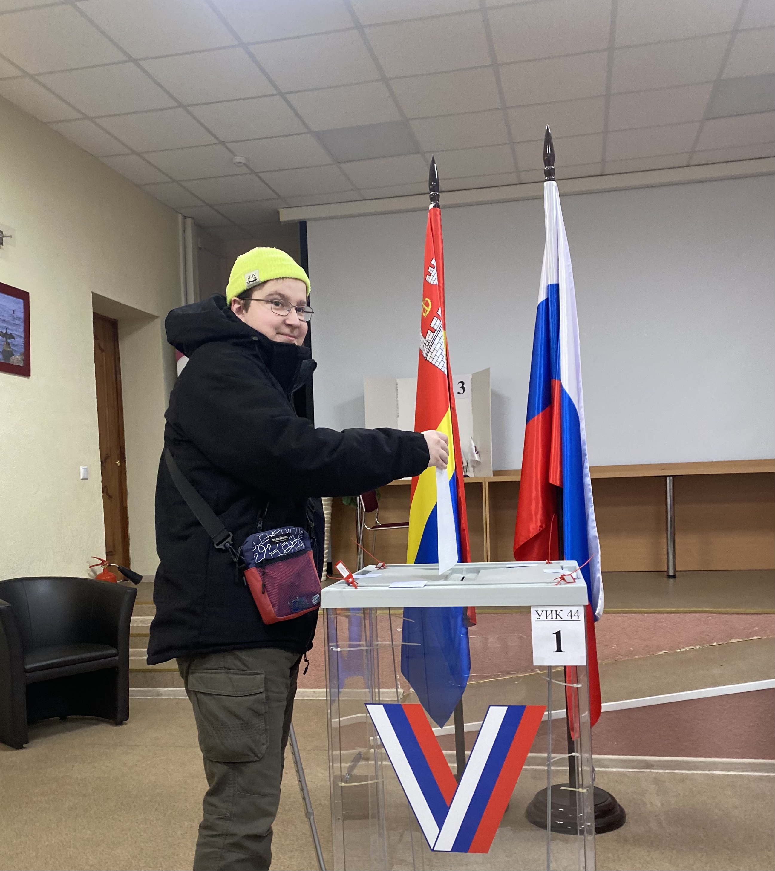 Сообщение наблюдателя — УИК №44, Калининградская область