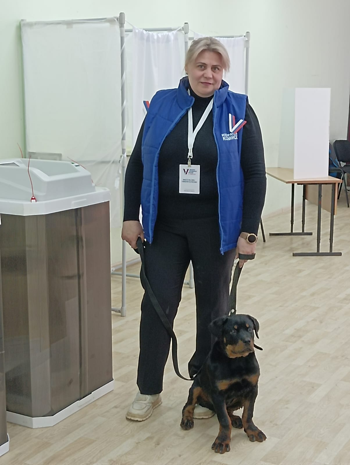 Сообщение наблюдателя — УИК №162, Московская область
