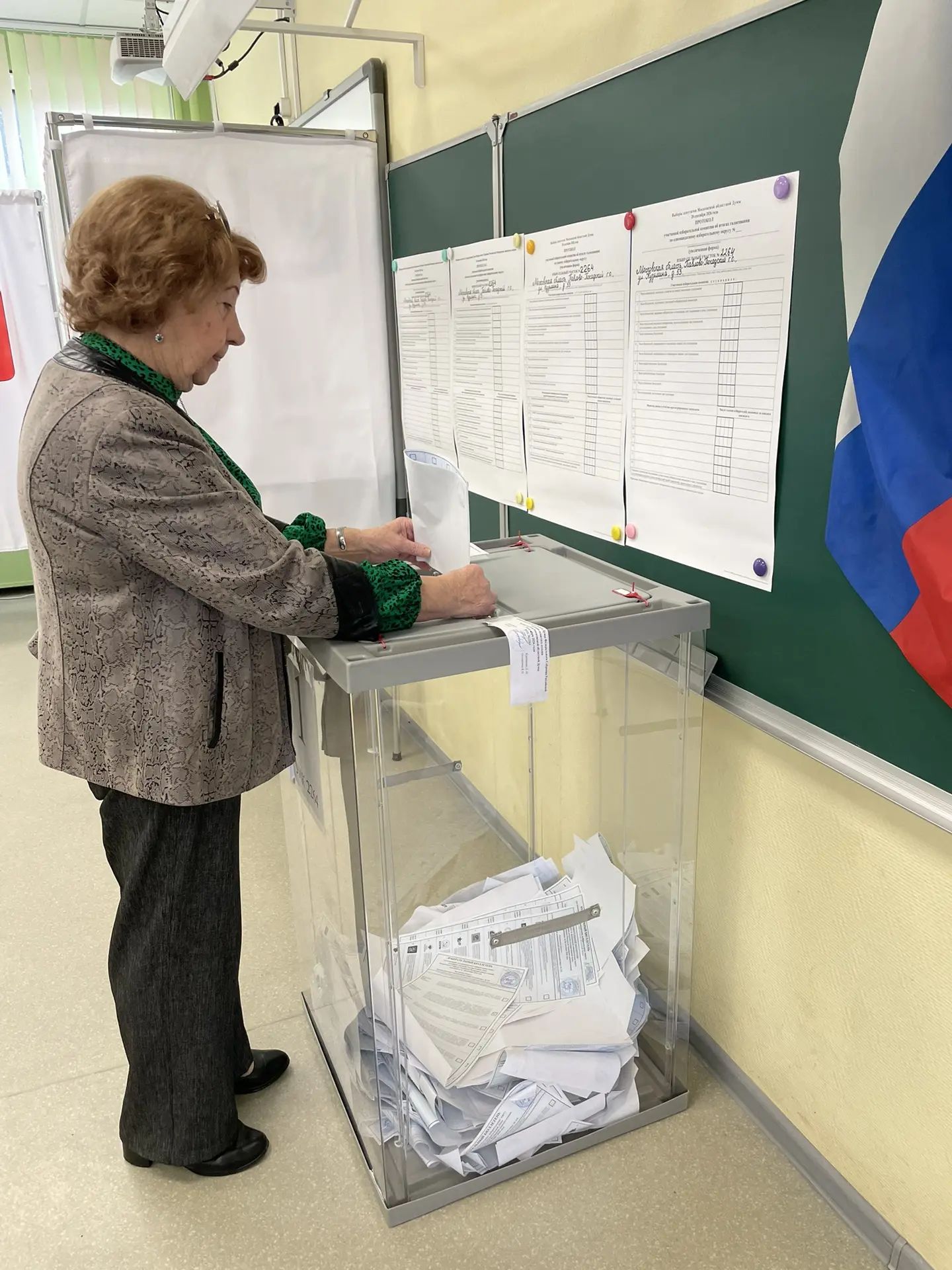 Сообщение — УИК №2264, Московская область