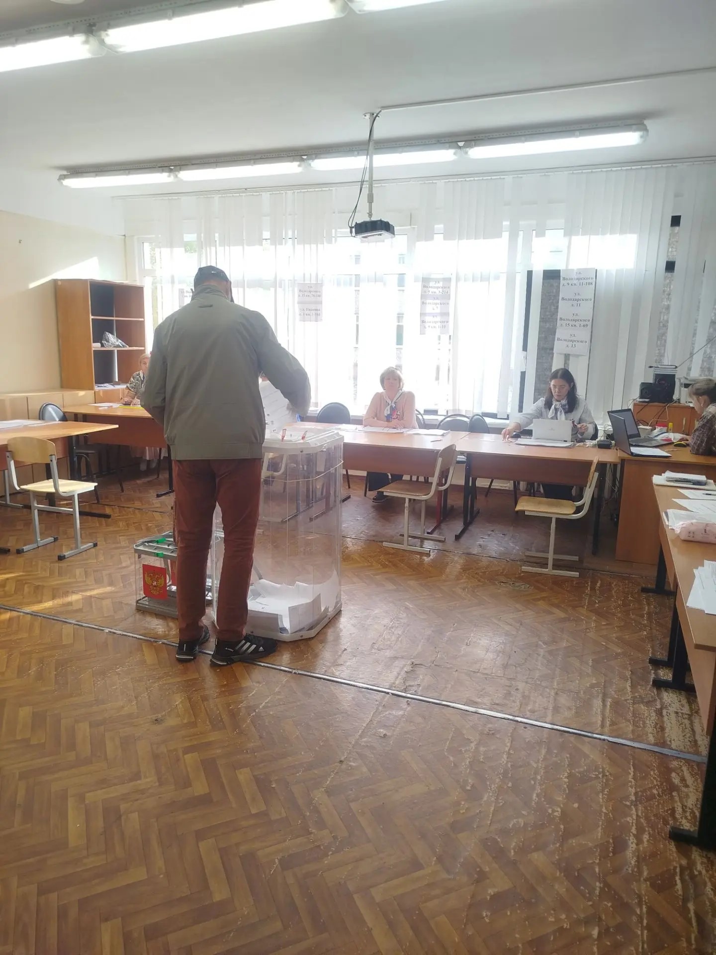 Сообщение — УИК №2137, Московская область