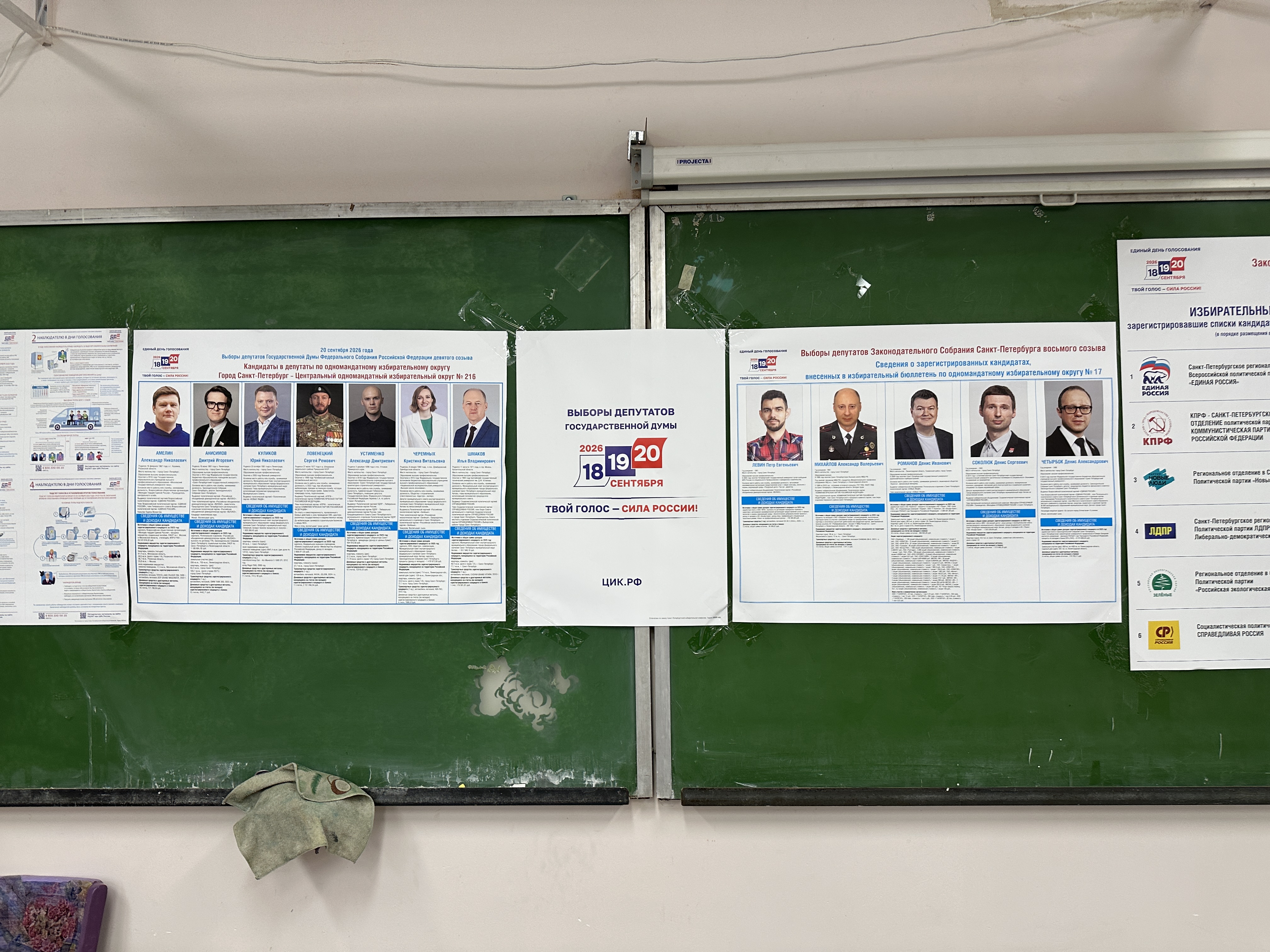 Сообщение — УИК №807, Санкт-Петербург