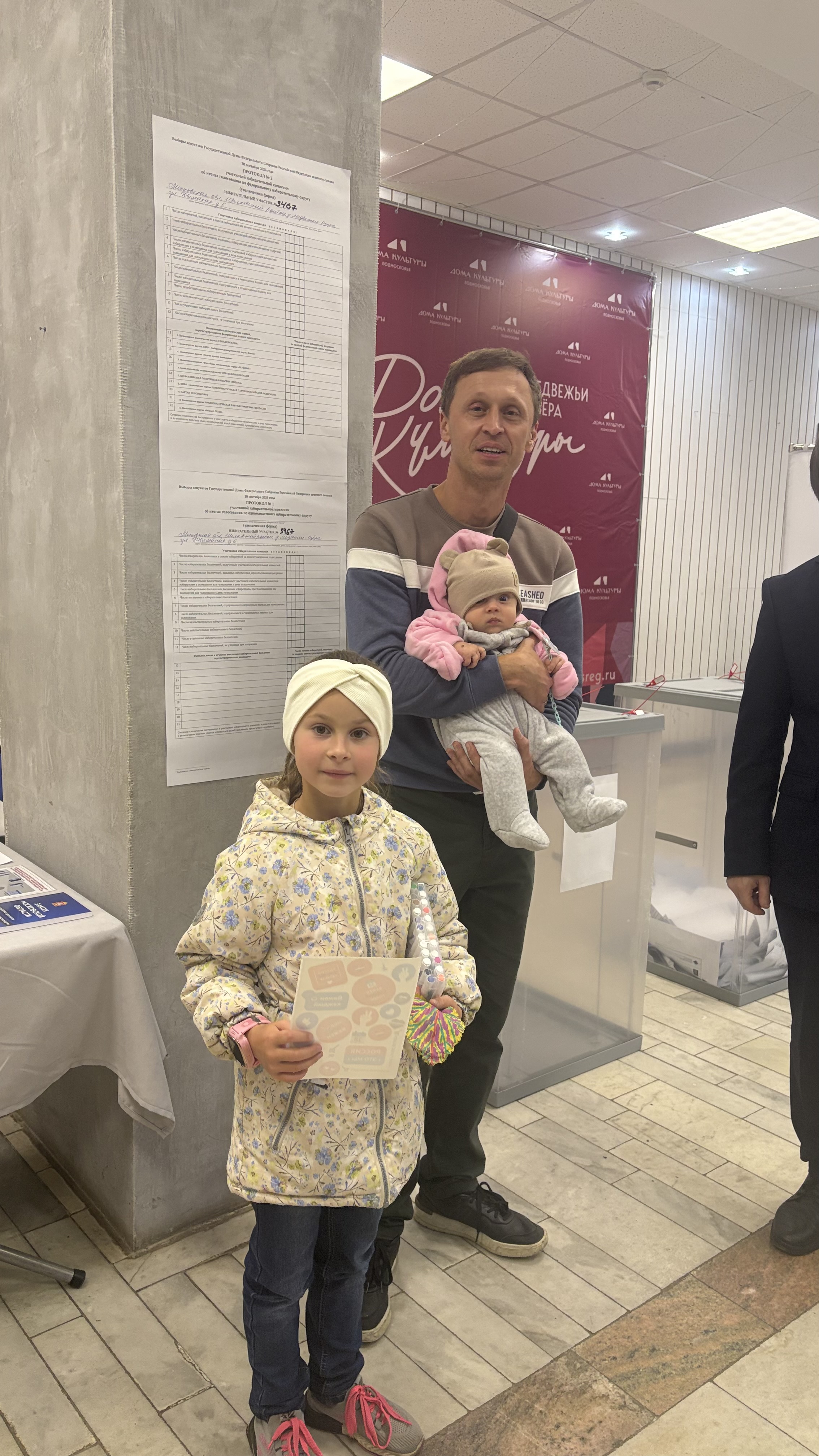 Сообщение — УИК №3467, Московская область