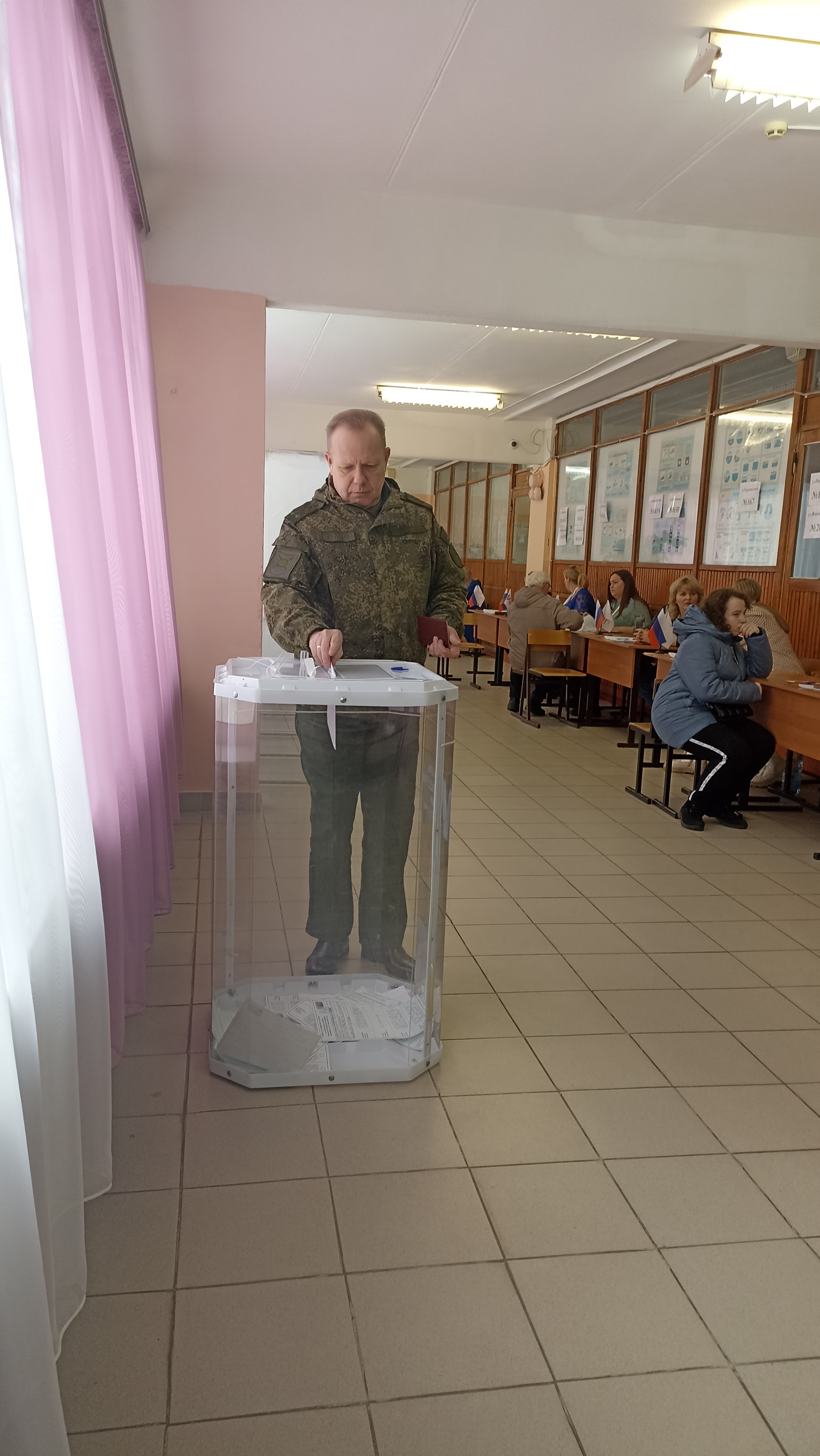 Сообщение наблюдателя — УИК №2907, Московская область