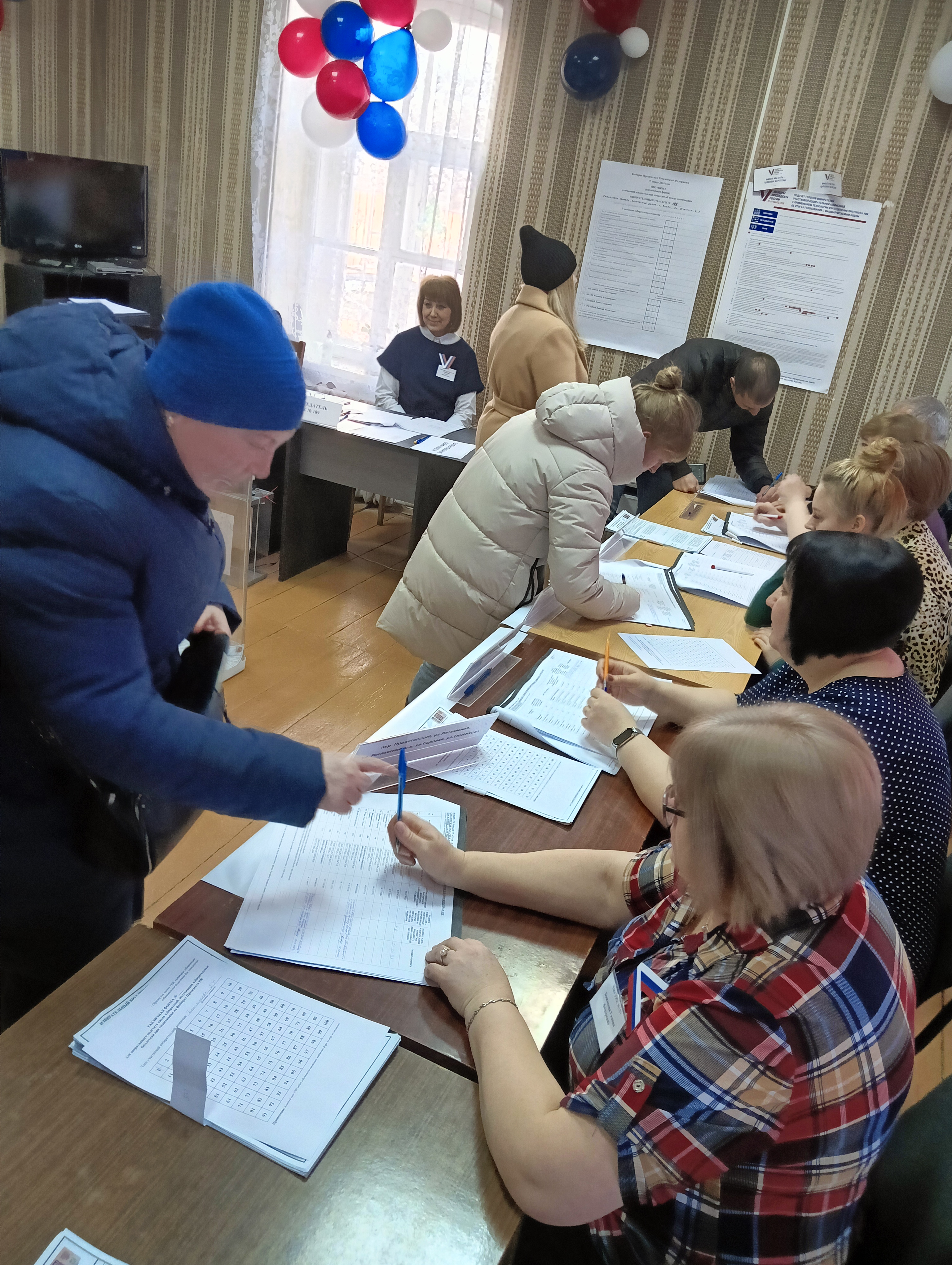 Сообщение наблюдателя — УИК №189, Смоленская область