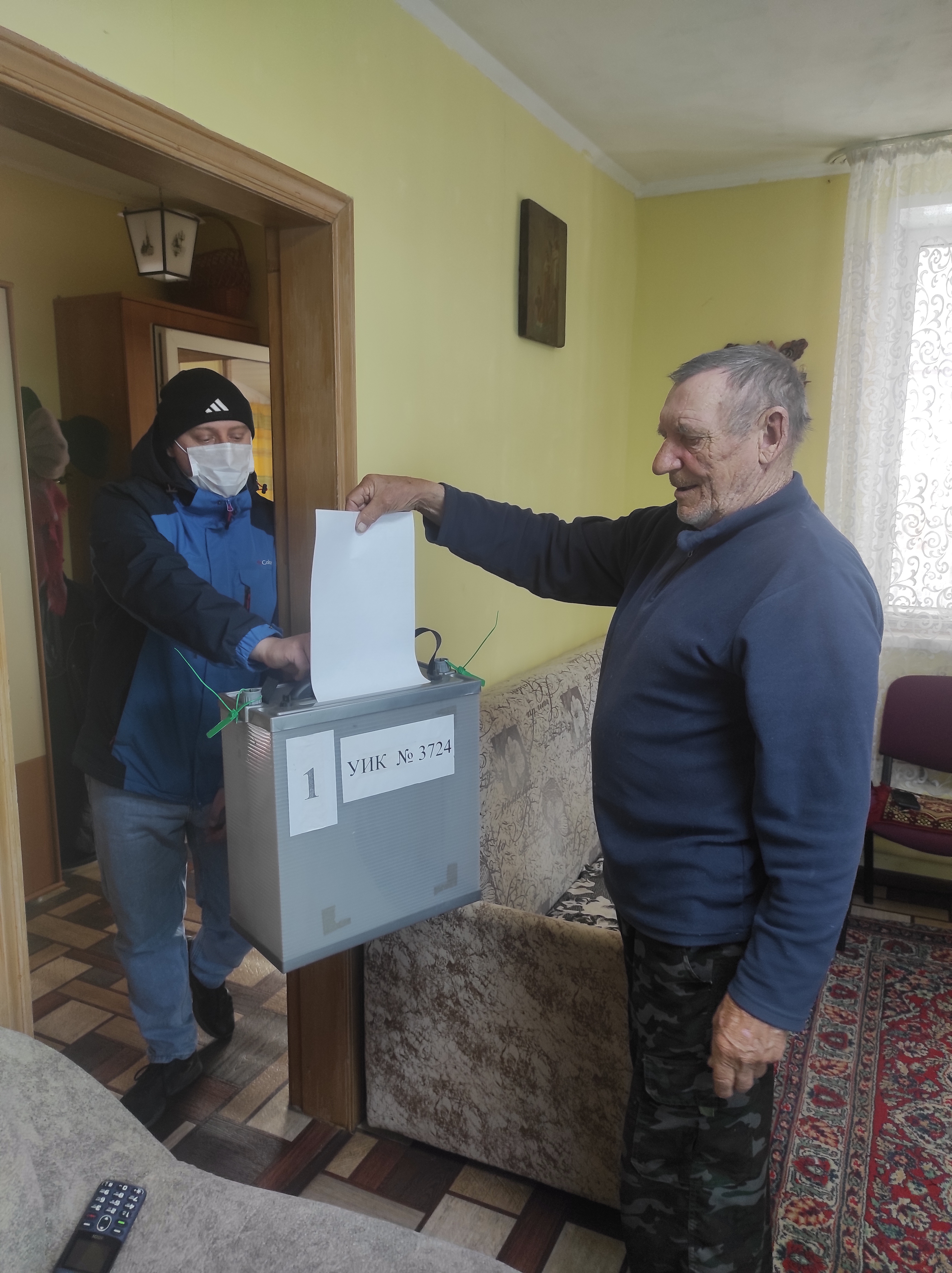 Сообщение наблюдателя — УИК №3724, Волгоградская область