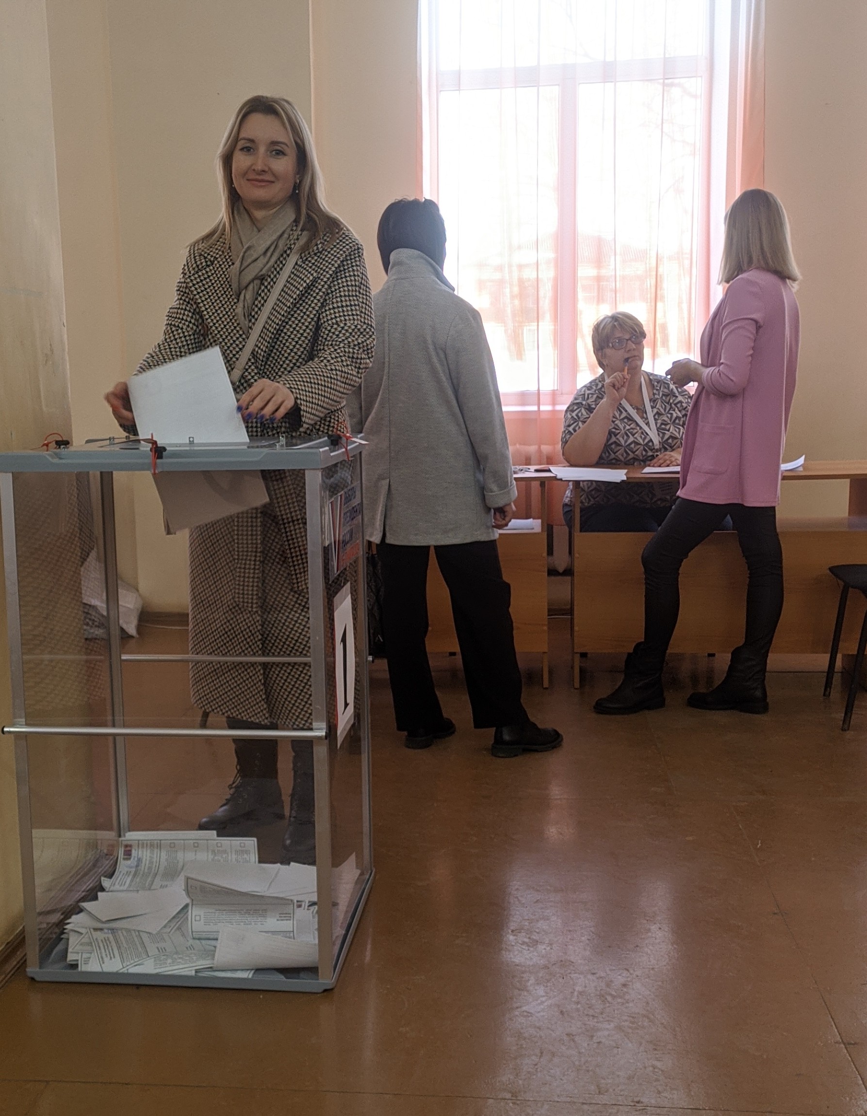 Сообщение наблюдателя — УИК №1357, Московская область