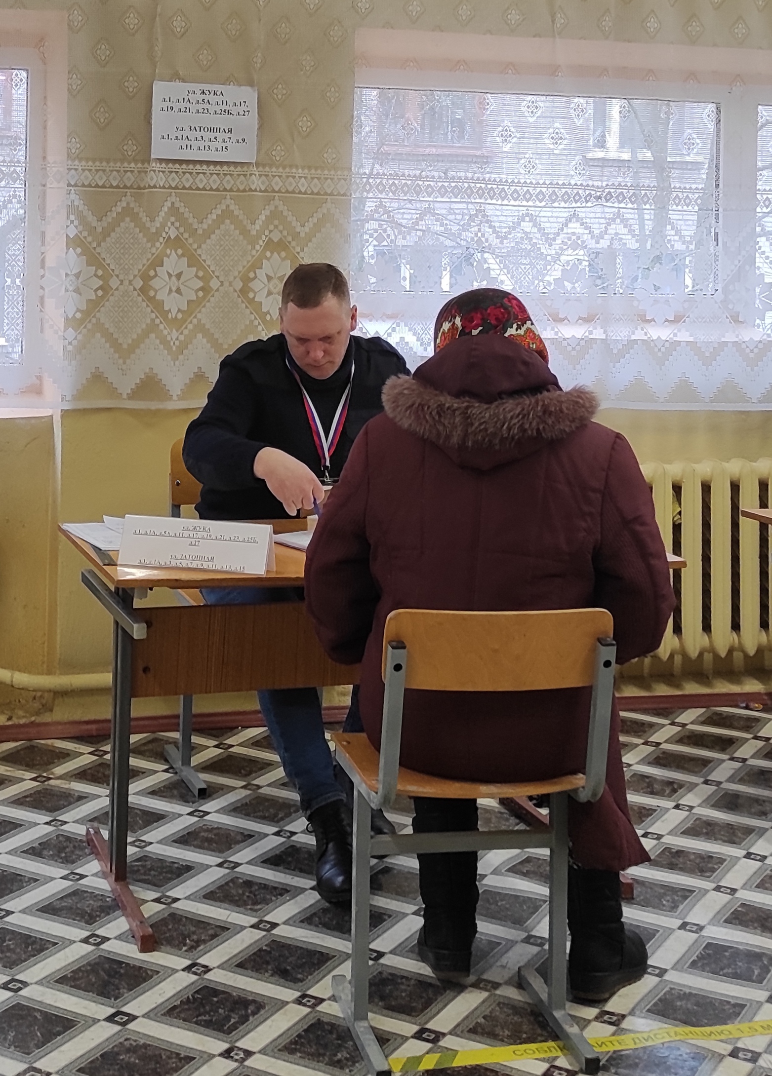 Сообщение наблюдателя — УИК №573, Ленинградская область