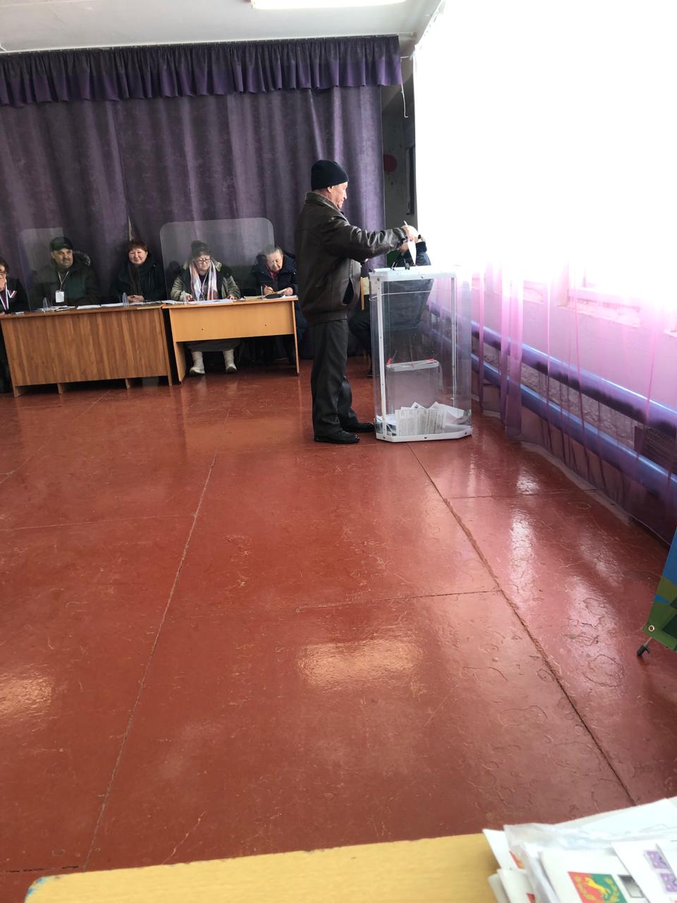 Сообщение наблюдателя — УИК №163, Оренбургская область