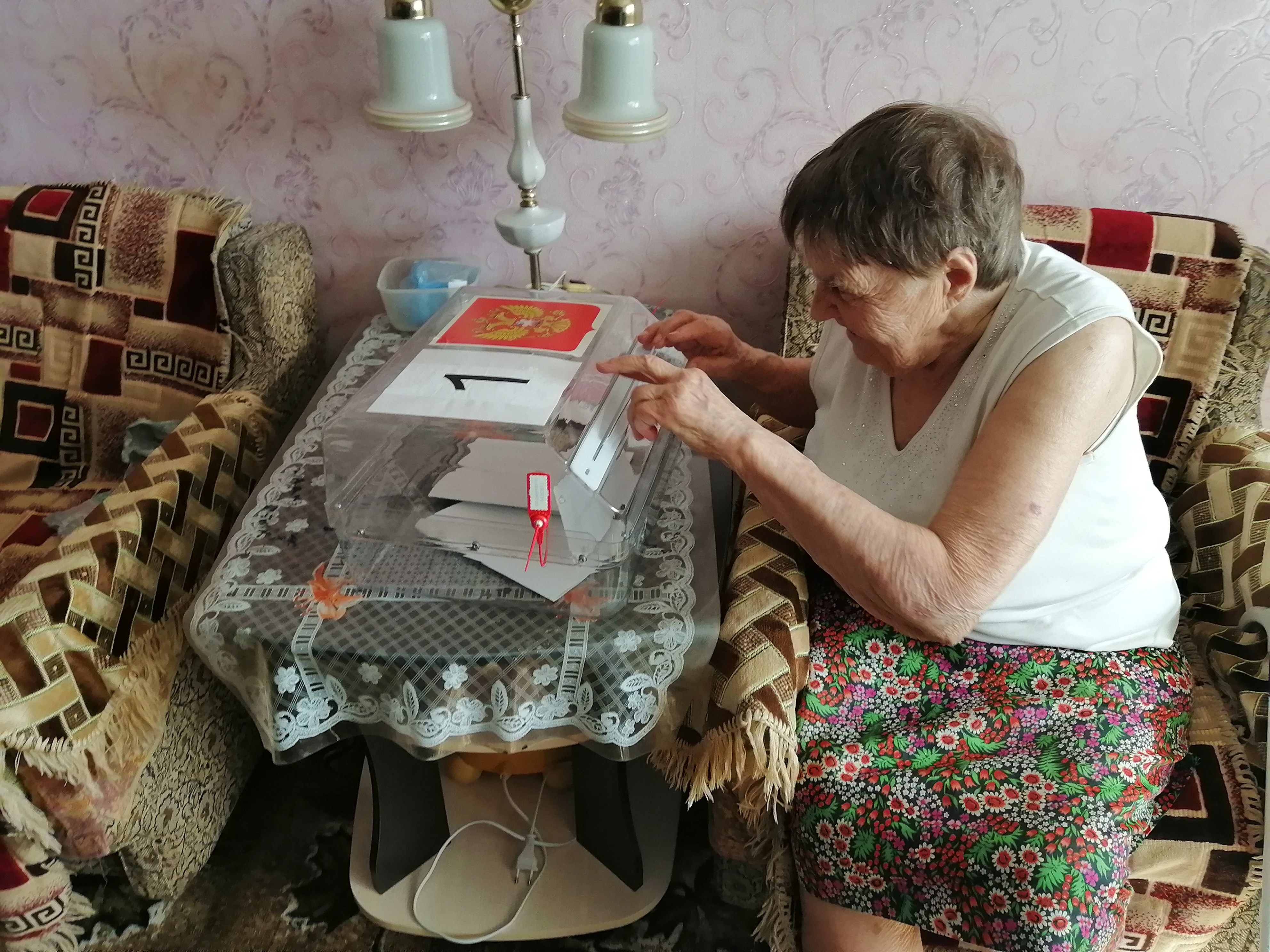 Сообщение наблюдателя — УИК №1022, Белгородская область