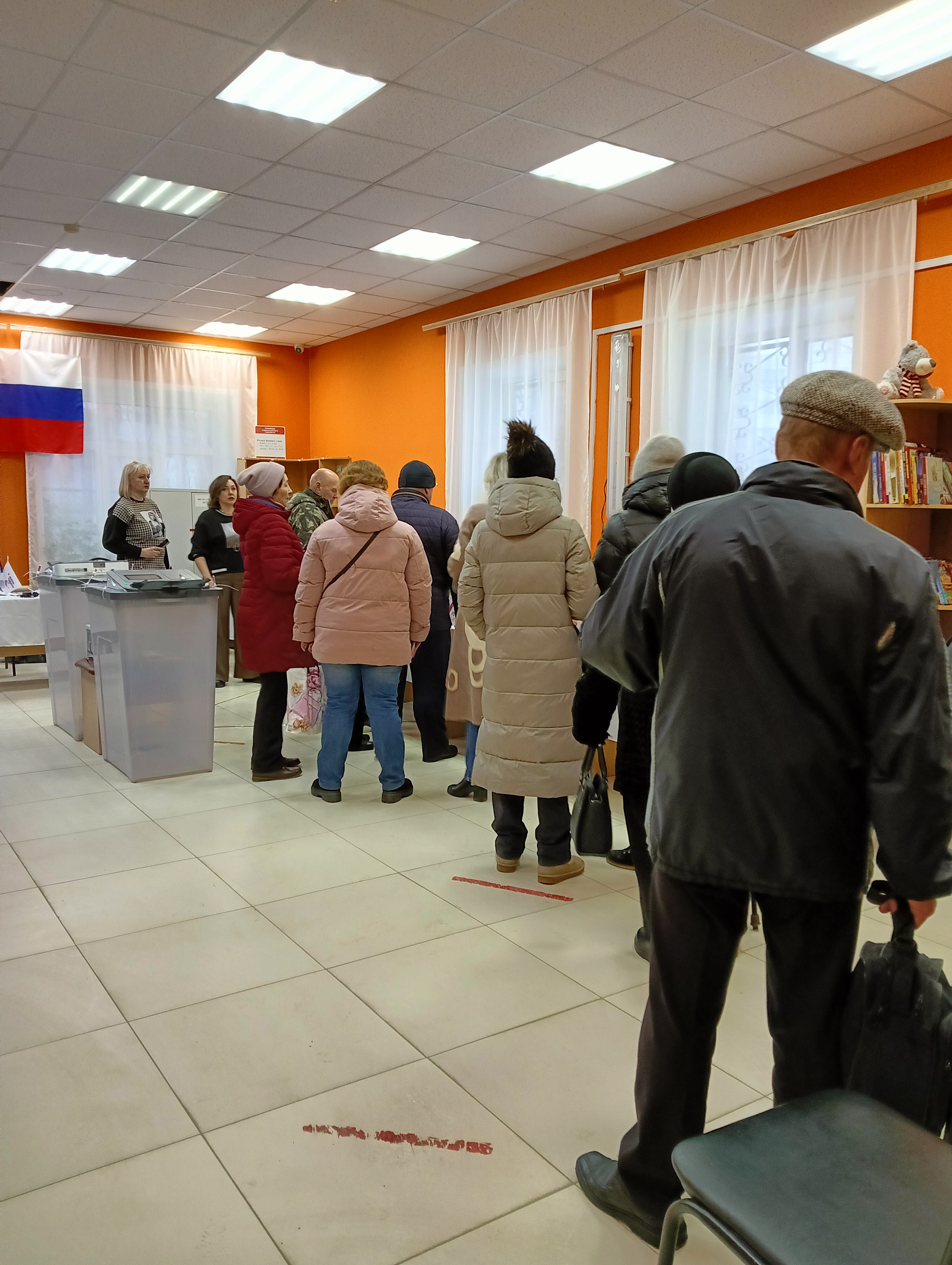 Сообщение наблюдателя — УИК №1357, Воронежская область