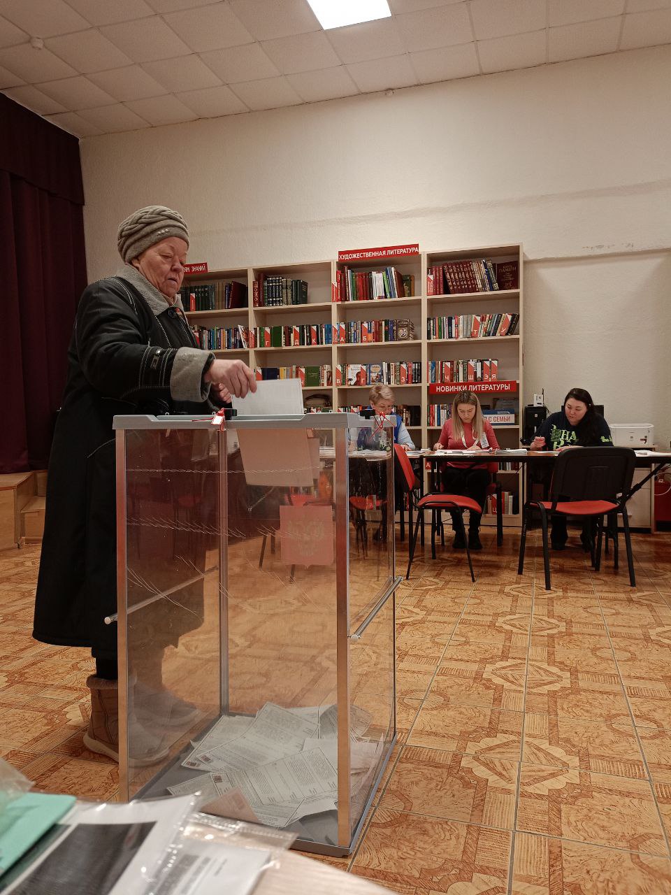 Сообщение наблюдателя — УИК №3493, Московская область